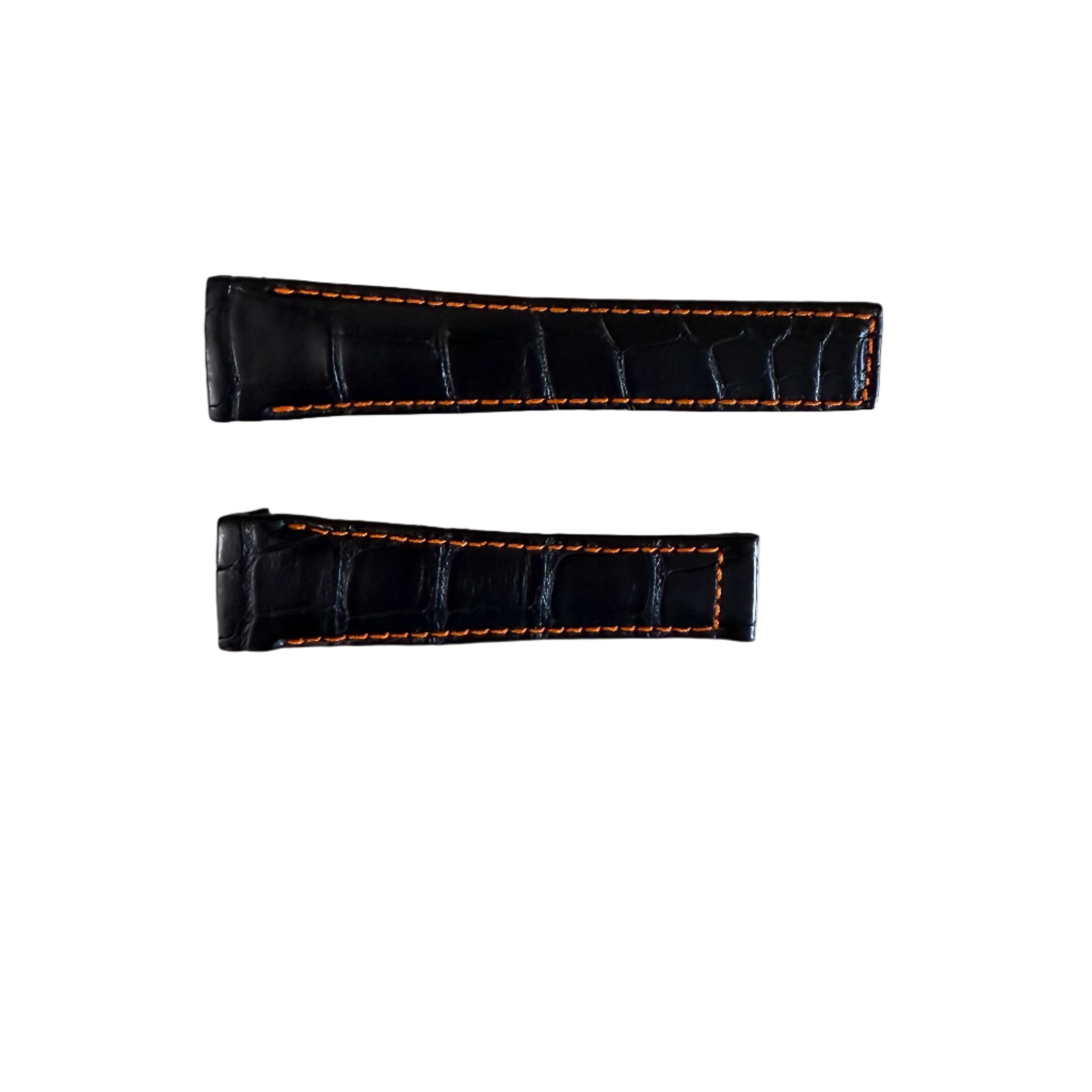 Authentic TAG Heuer Black Alligator Watch Strap Band 23mm