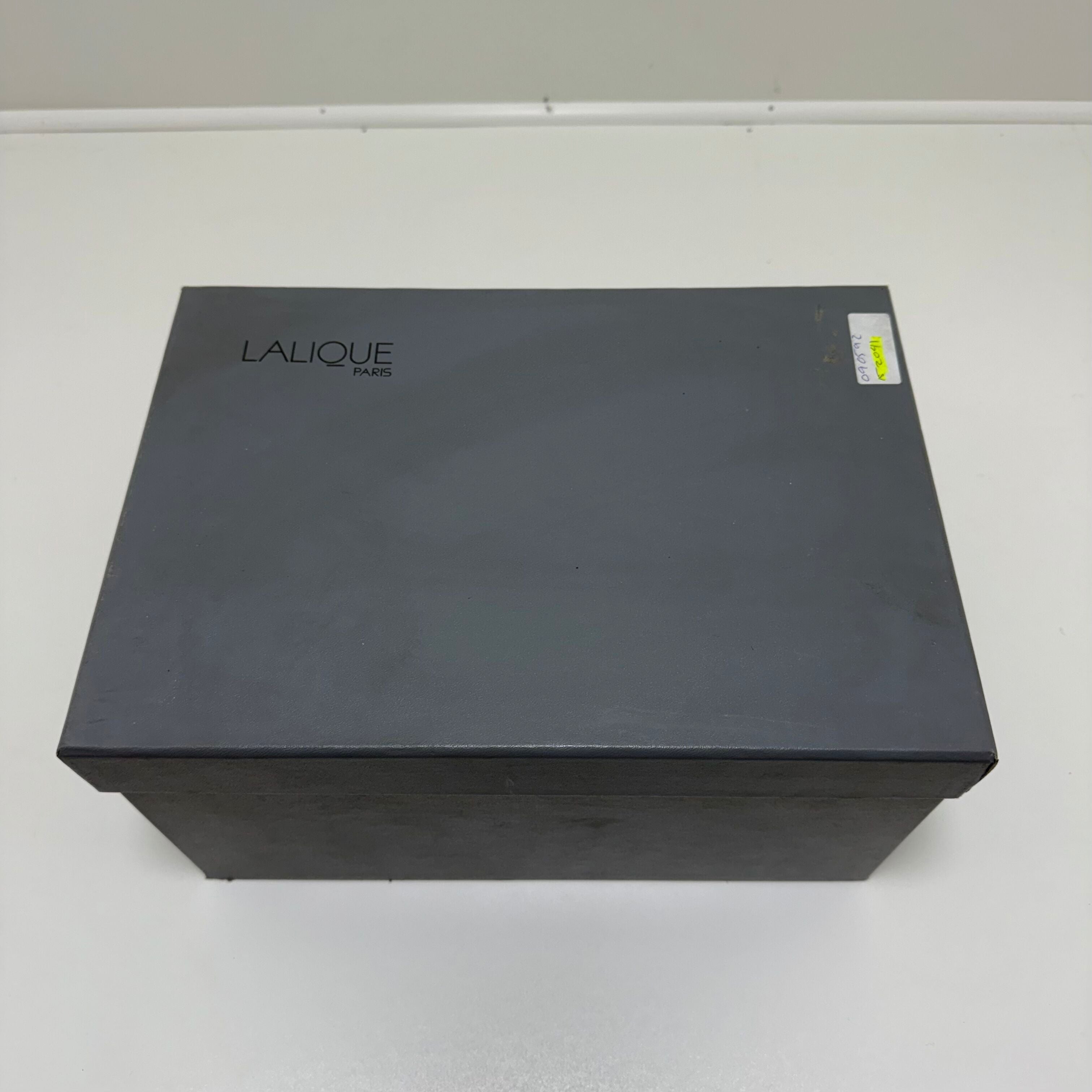 Lalique Treves Burgundy Wine Glass Set of 6