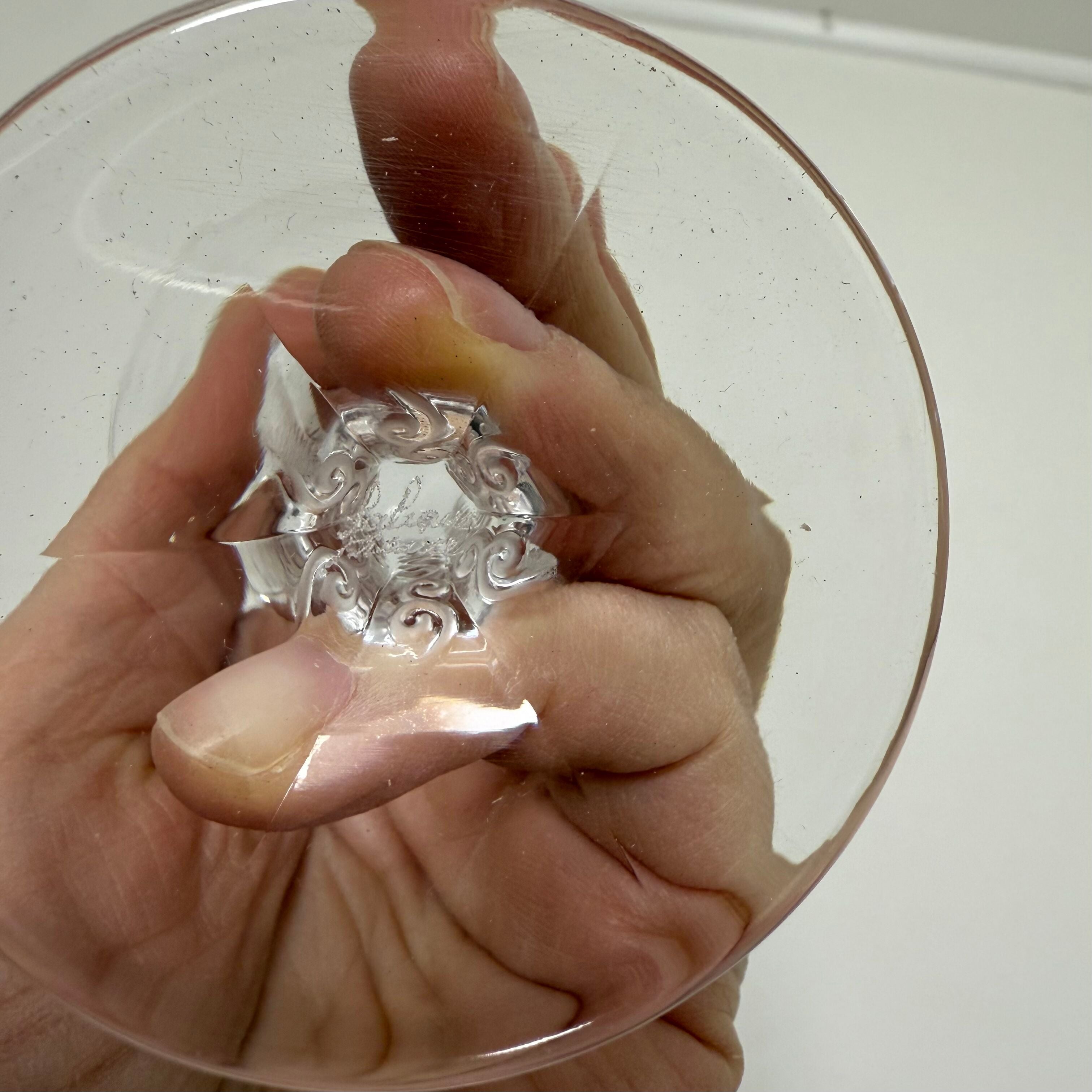 Lalique Treves Burgundy Wine Glass Set of 6