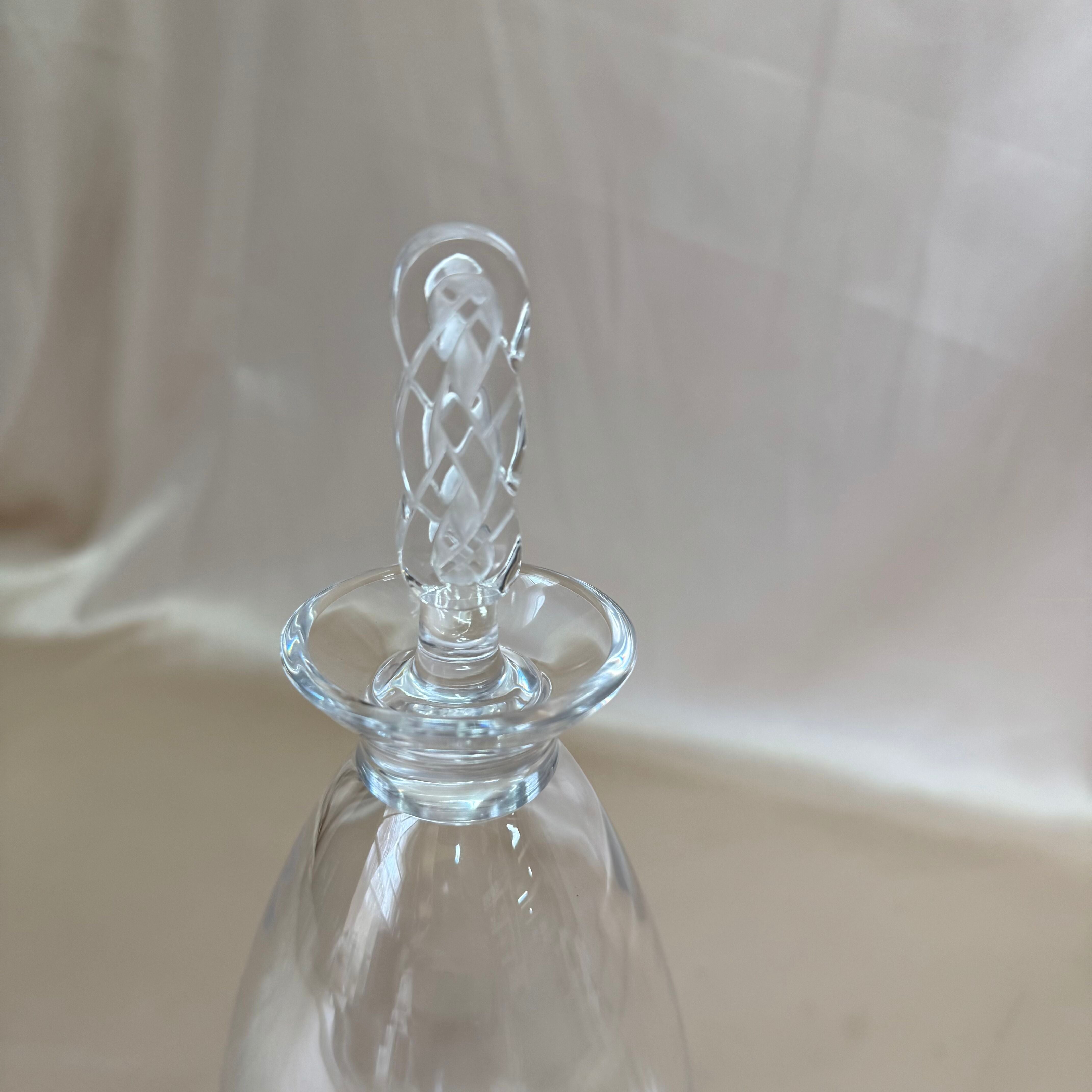 Lalique Crystal Guebwiller Decanter