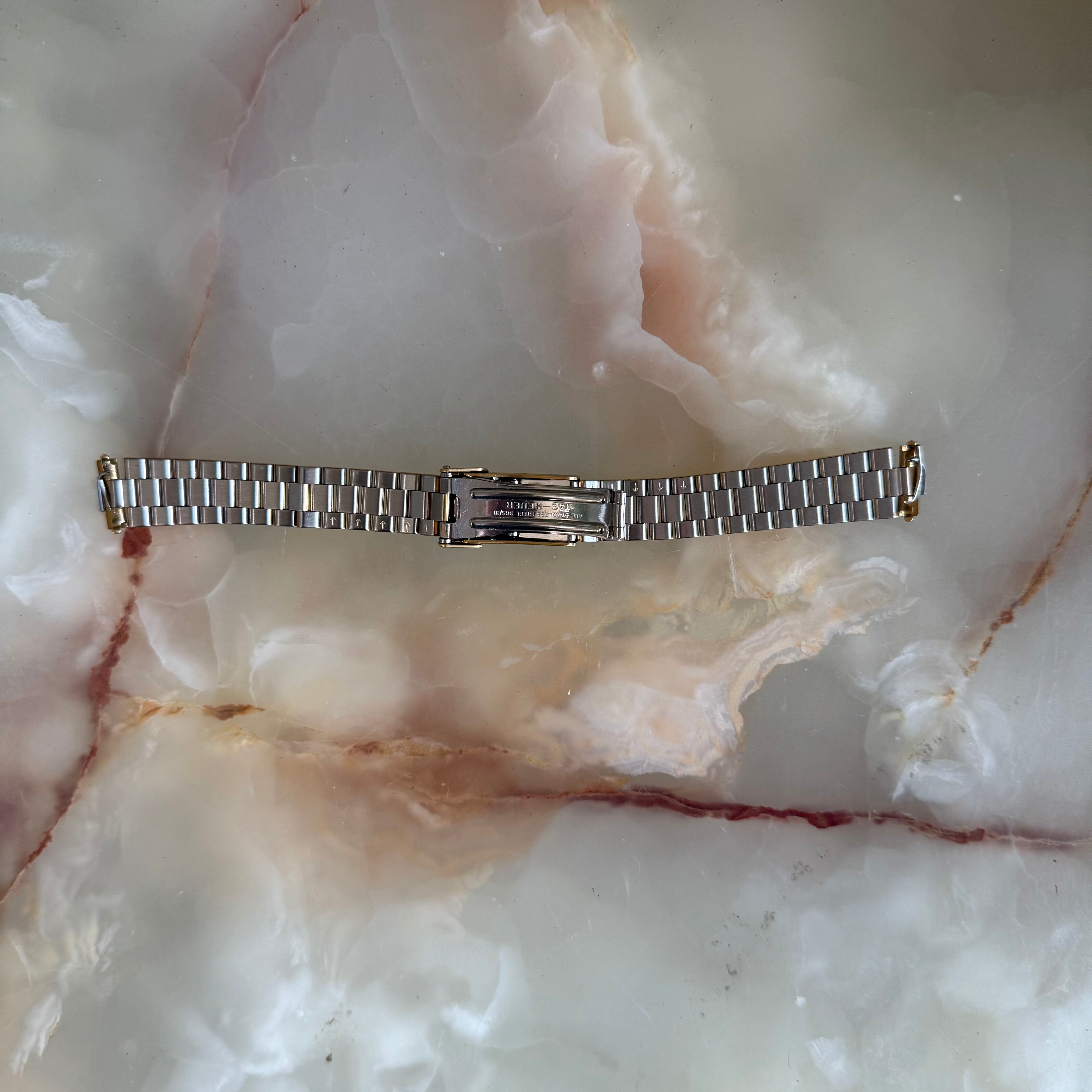 Authentic TAG Heuer 2000 Steel Gold Tone Bracelet 14mm 365/31