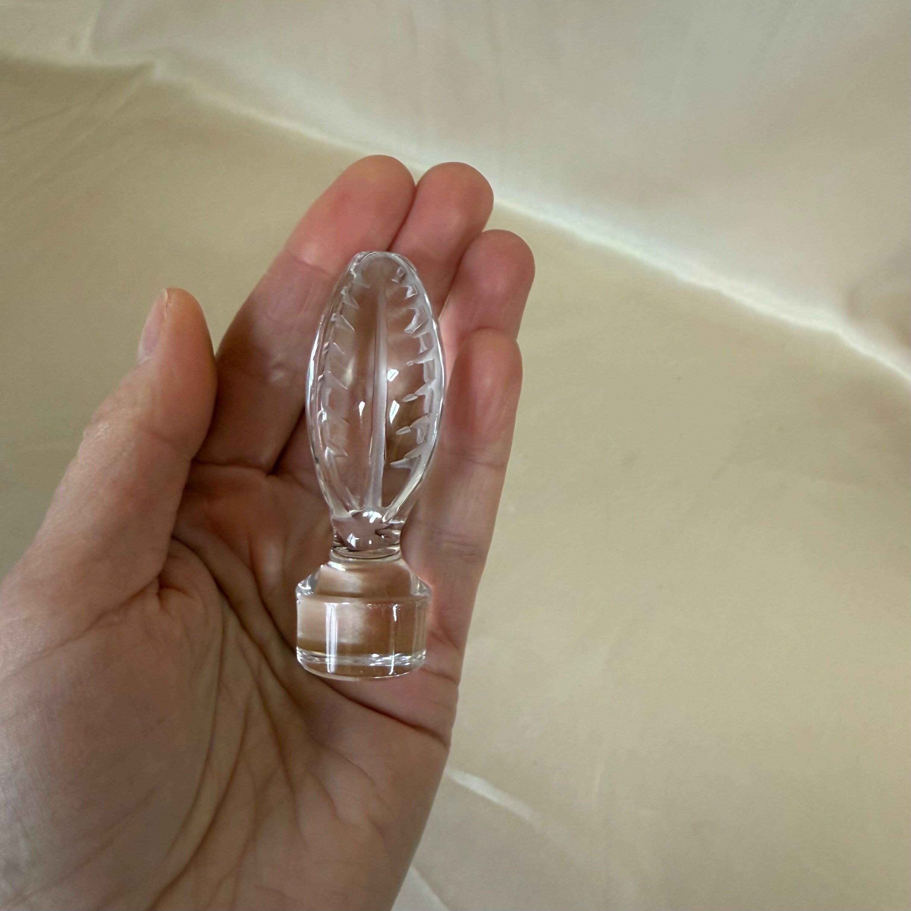 Lalique Crystal Fontainebleau Decanter