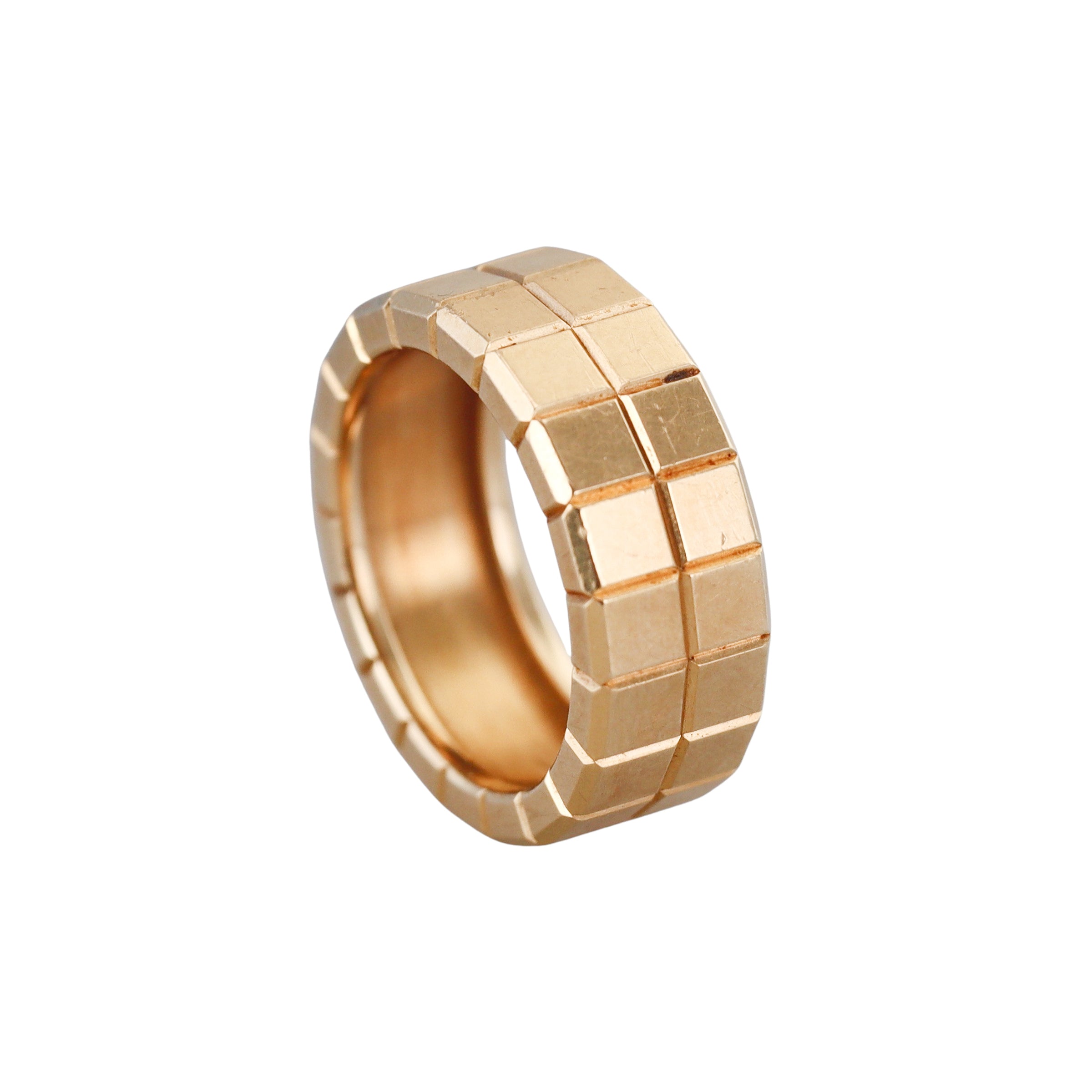 Chopard Ice Cube 18k Yellow Gold Band Ring