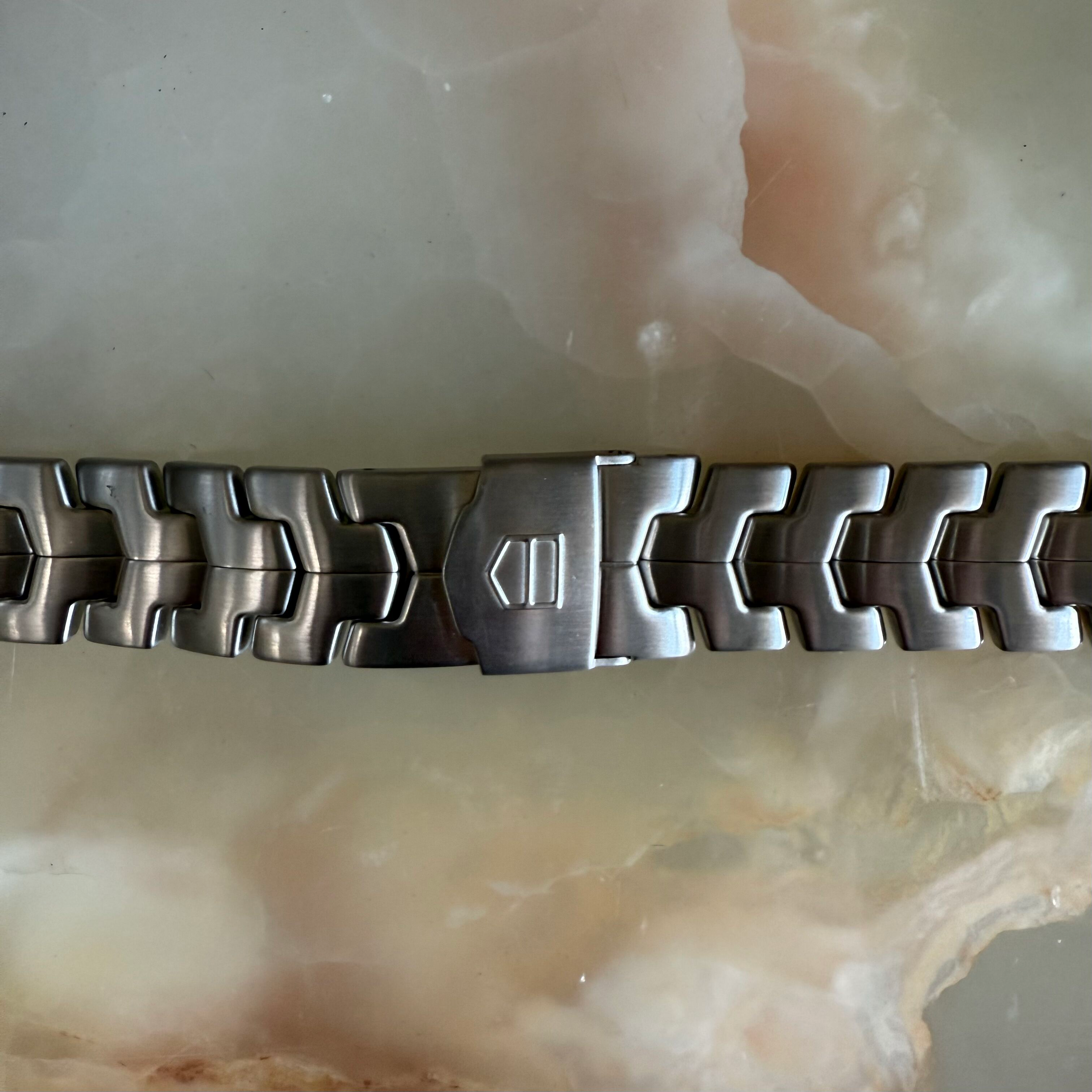 Authentic TAG Heuer Link Stainless Steel Bracelet 21mm FAA012 Y-S5