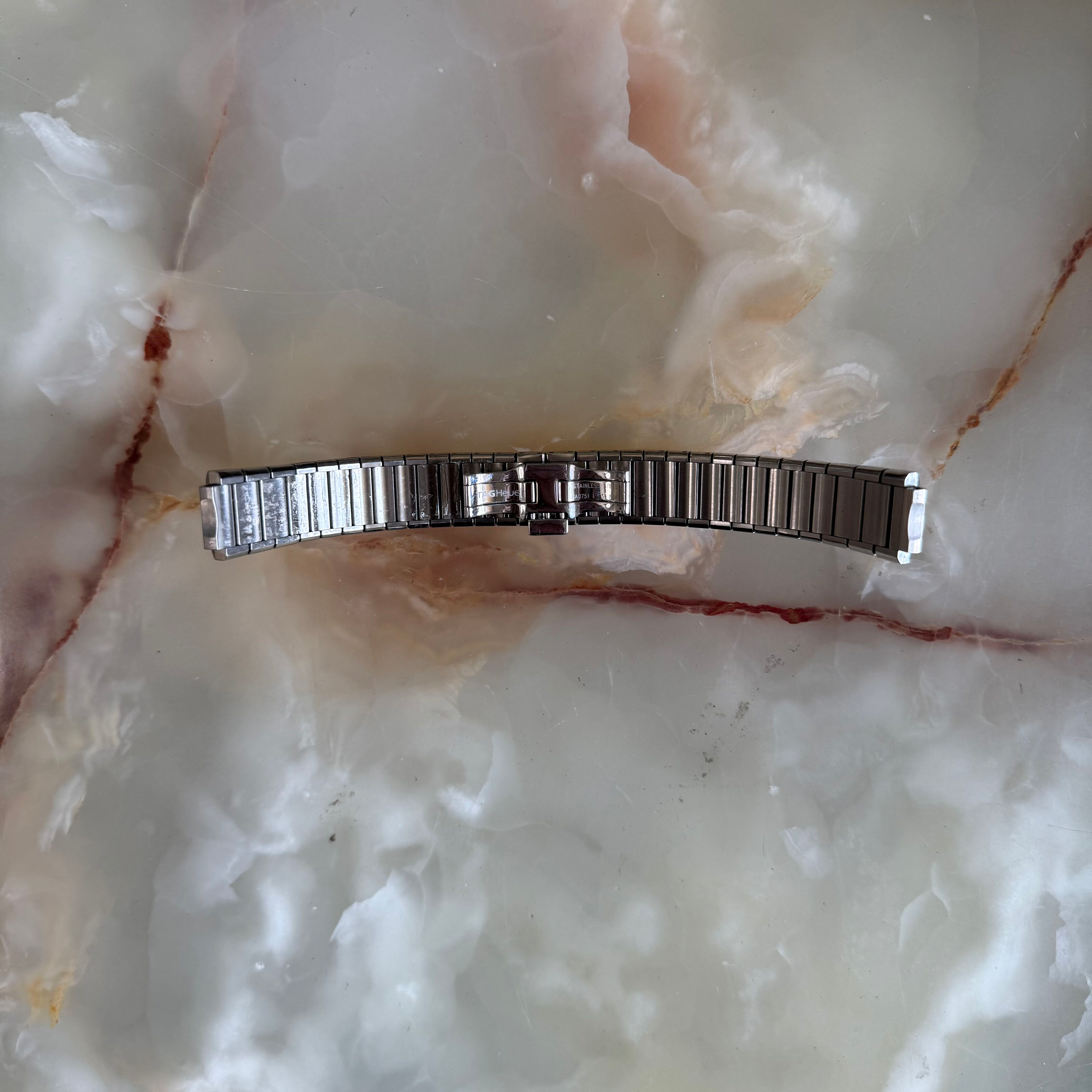 Authentic TAG Heuer Alter Ego Stainless Steel Bracelet 18mm BA0751 P-W7