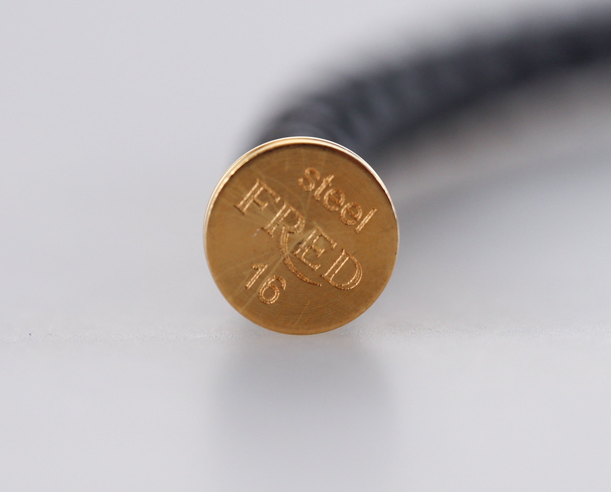 Fred Force 10 Bracelet Black Leather Cable Large QA-1739