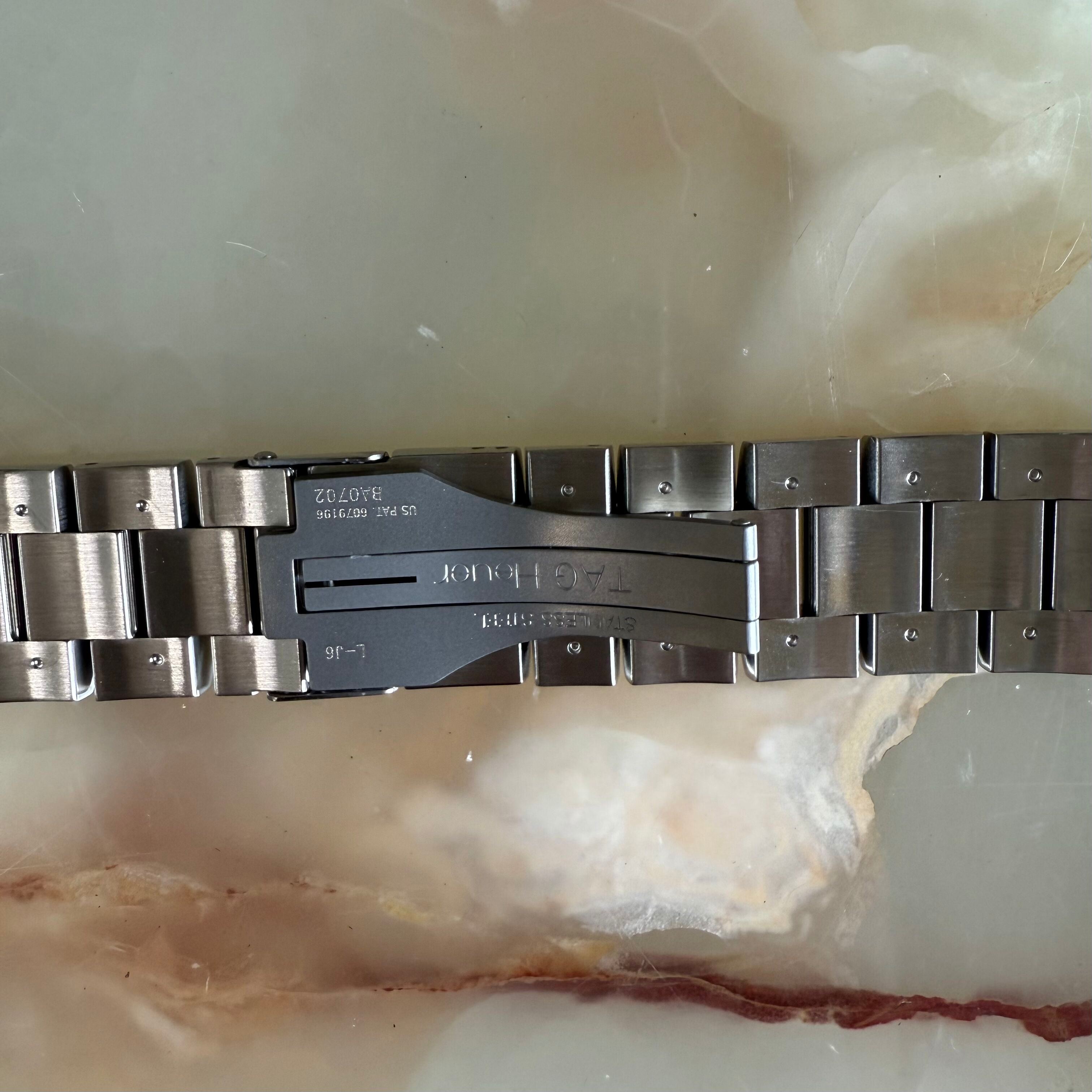 Authentic TAG Heuer Kirium Stainless Steel Bracelet 22mm BA0702 6079196