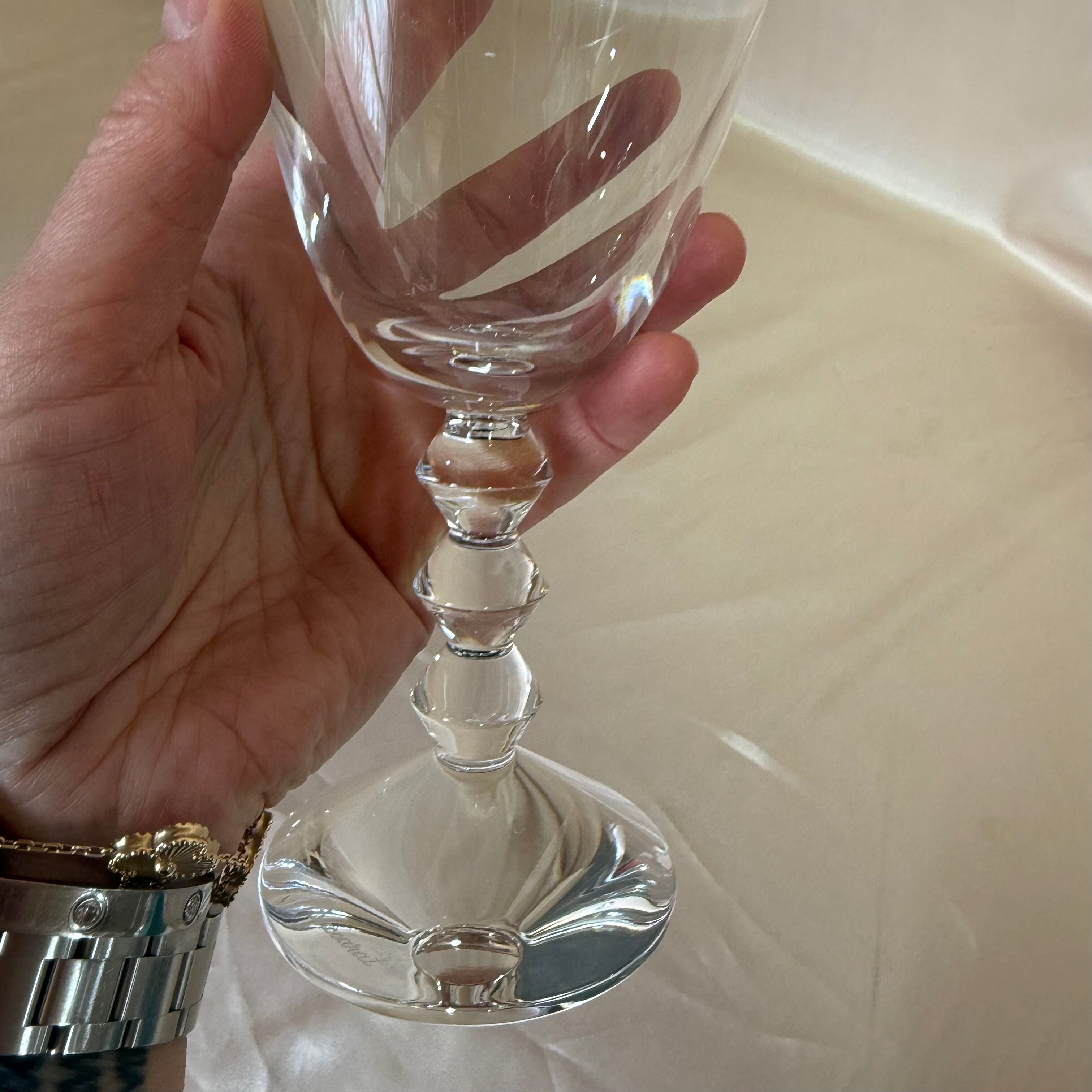 Baccarat Crystal Vega Water Glass Set of 3 1365102