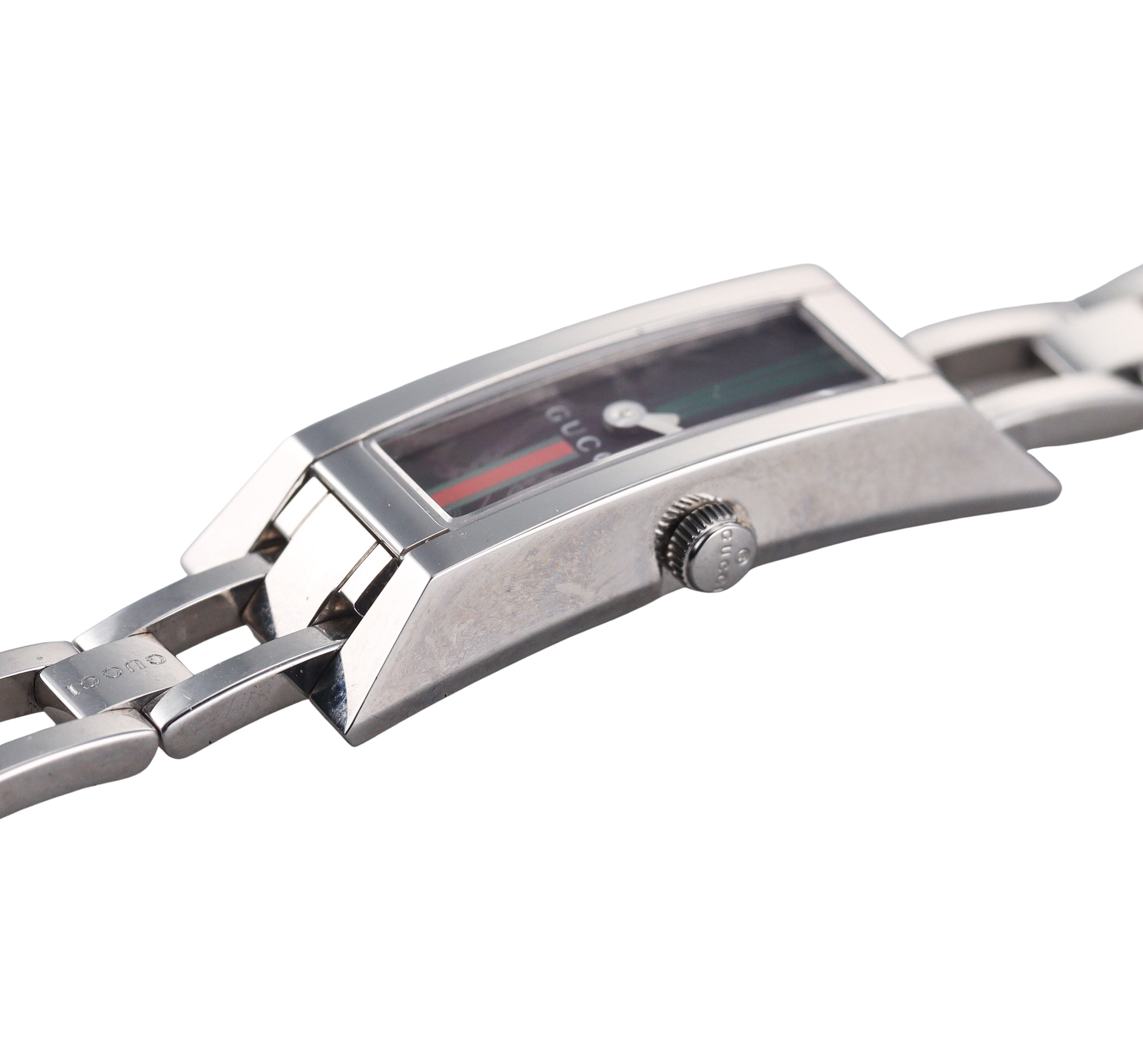 Gucci 110 G-Link Steel Ladies Watch YA110512