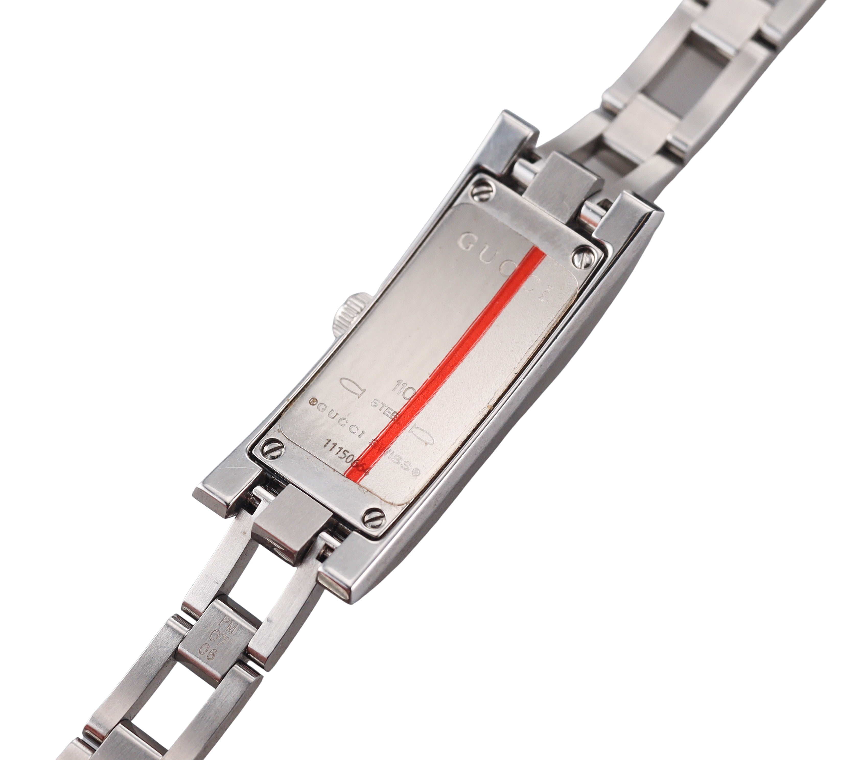 Gucci 110 G-Link Steel Ladies Watch YA110512