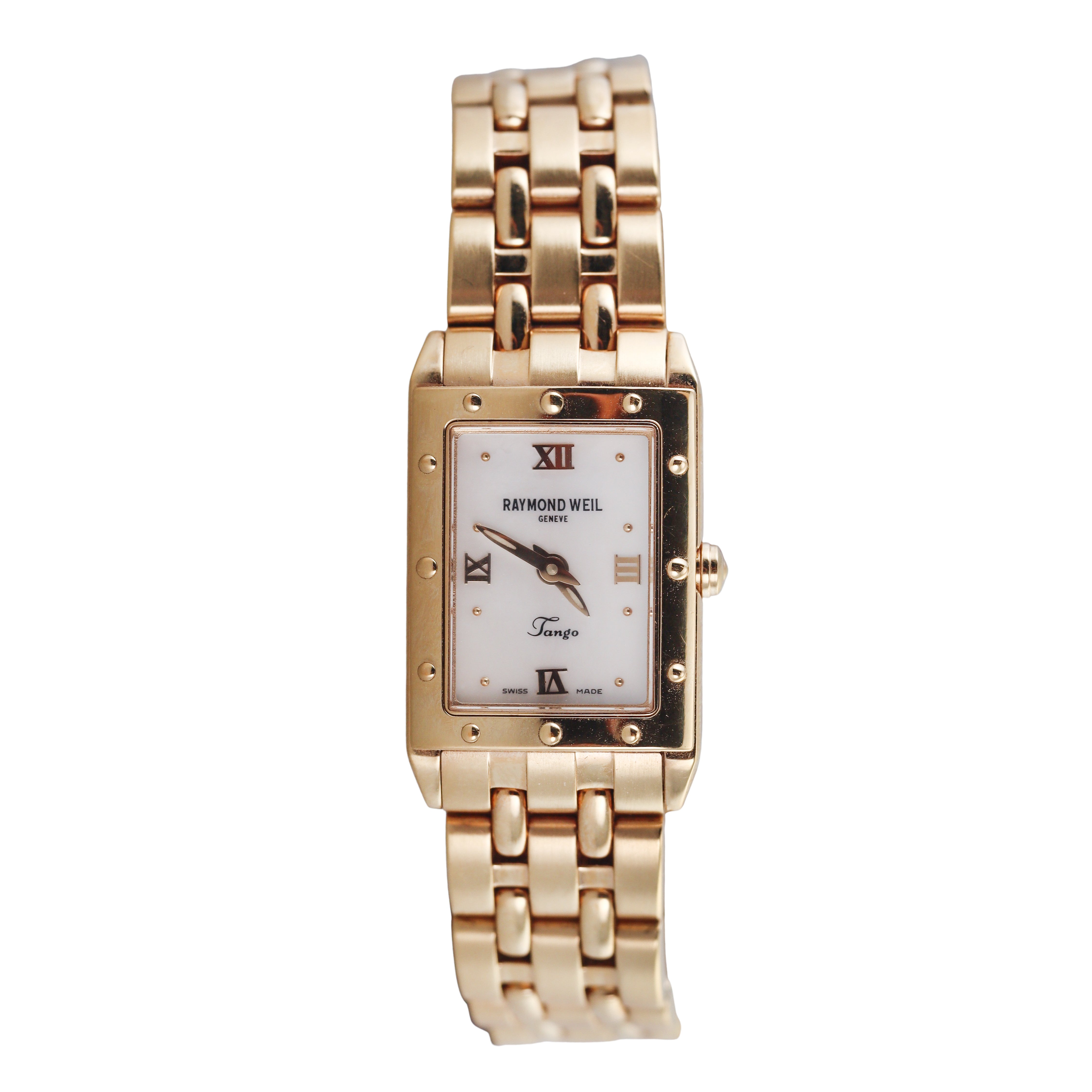 Raymond Weil Tango MOP Gold Tone Steel Ladies Watch 5971-P-00915