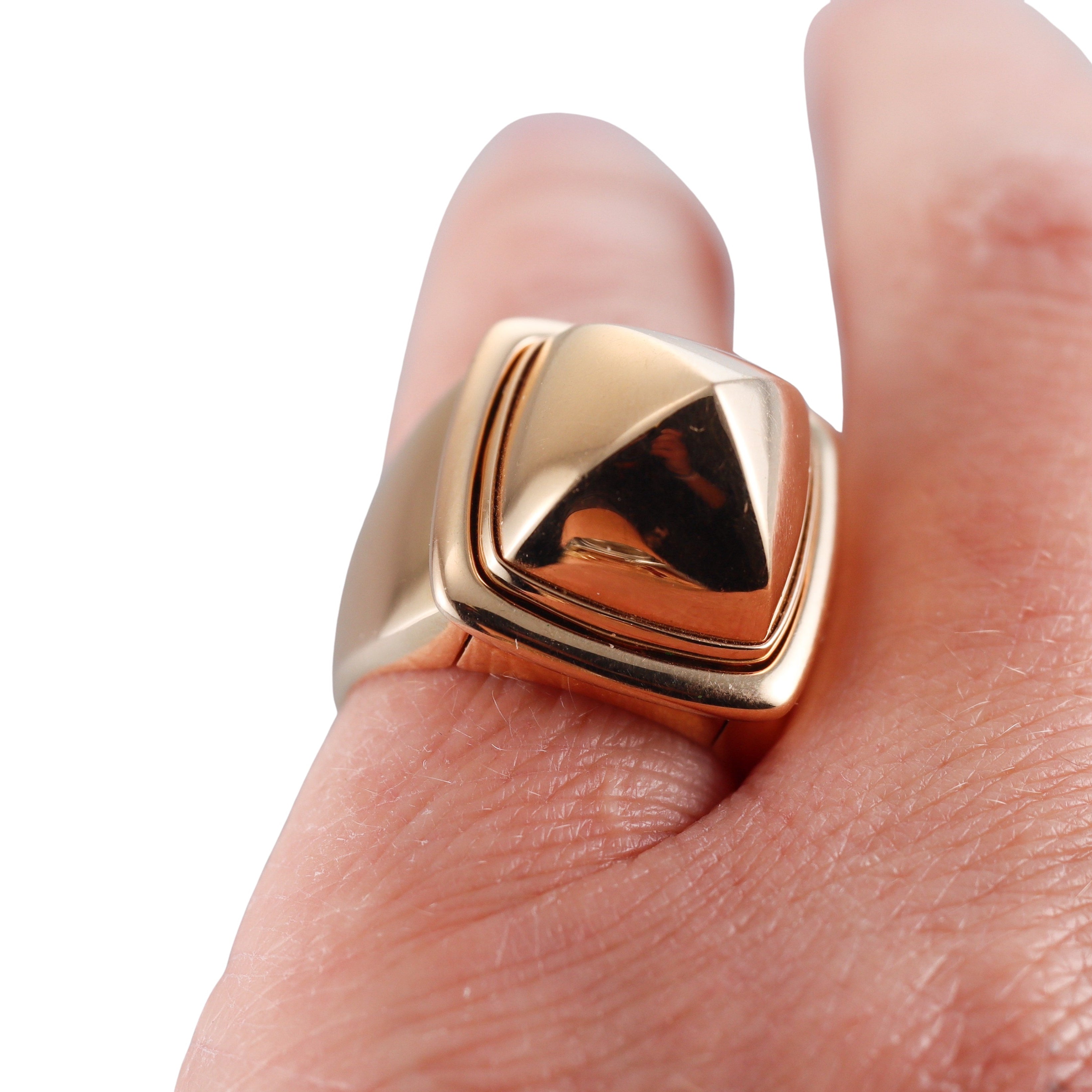 Fred Paris Pain de Sucre 18k Yellow Gold Ring Large Model