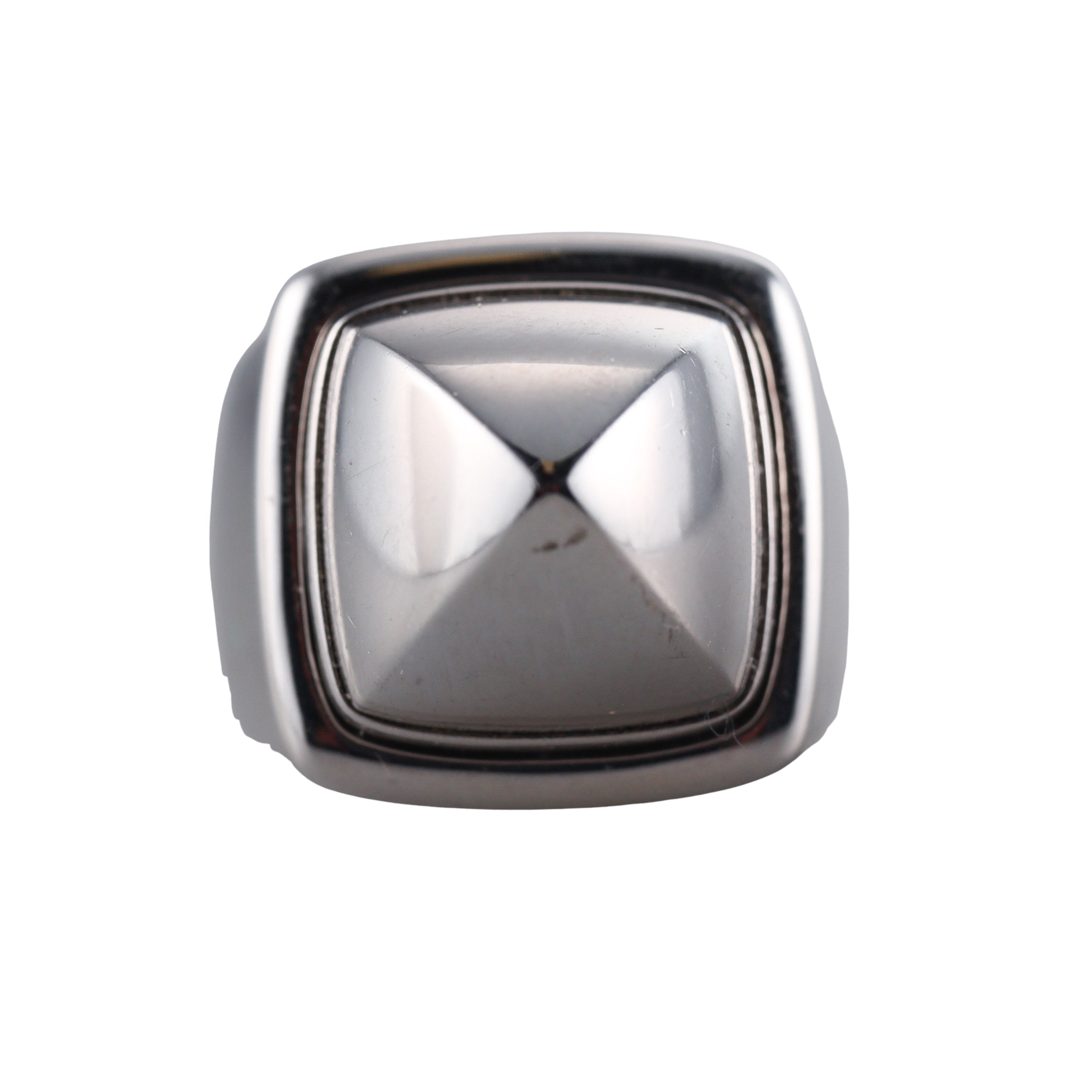 Fred Paris Pain de Sucre 18k White Gold Ring Large Model