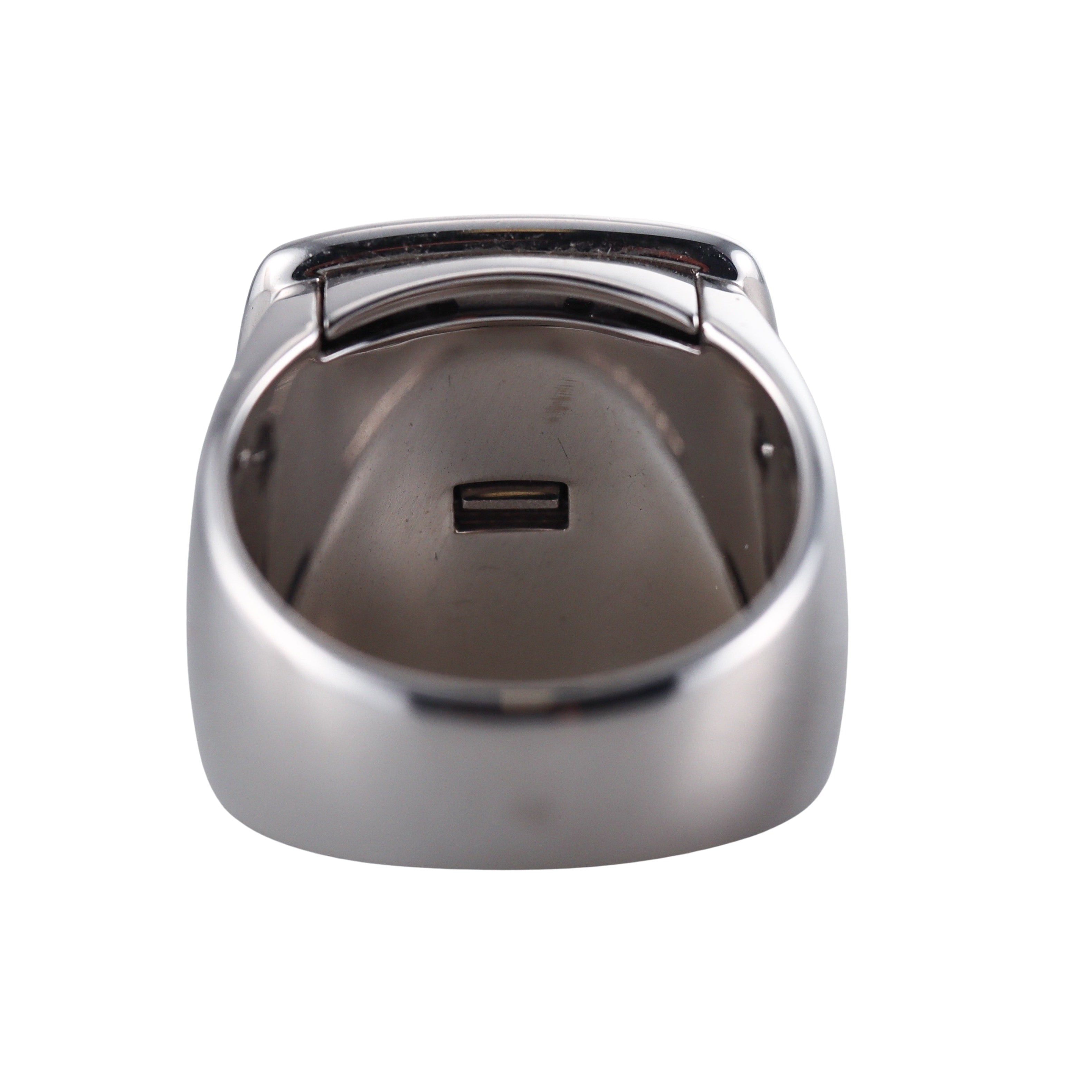 Fred Paris Pain de Sucre 18k White Gold Ring Large Model