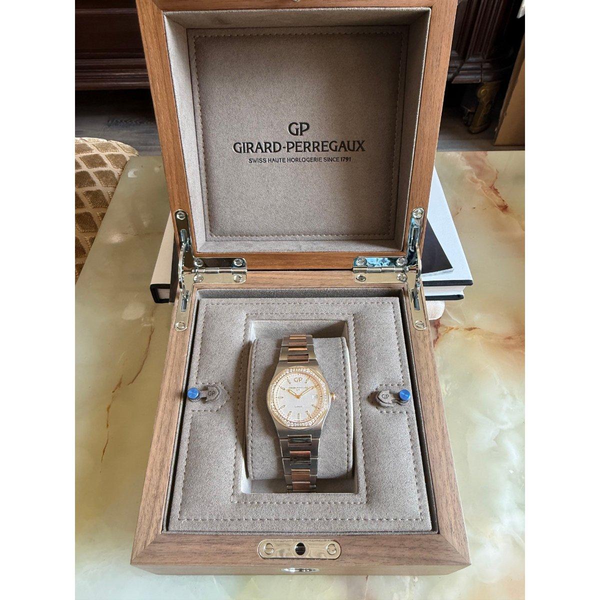 Girard Perregaux Laureato Steel Diamond Automatic Watch