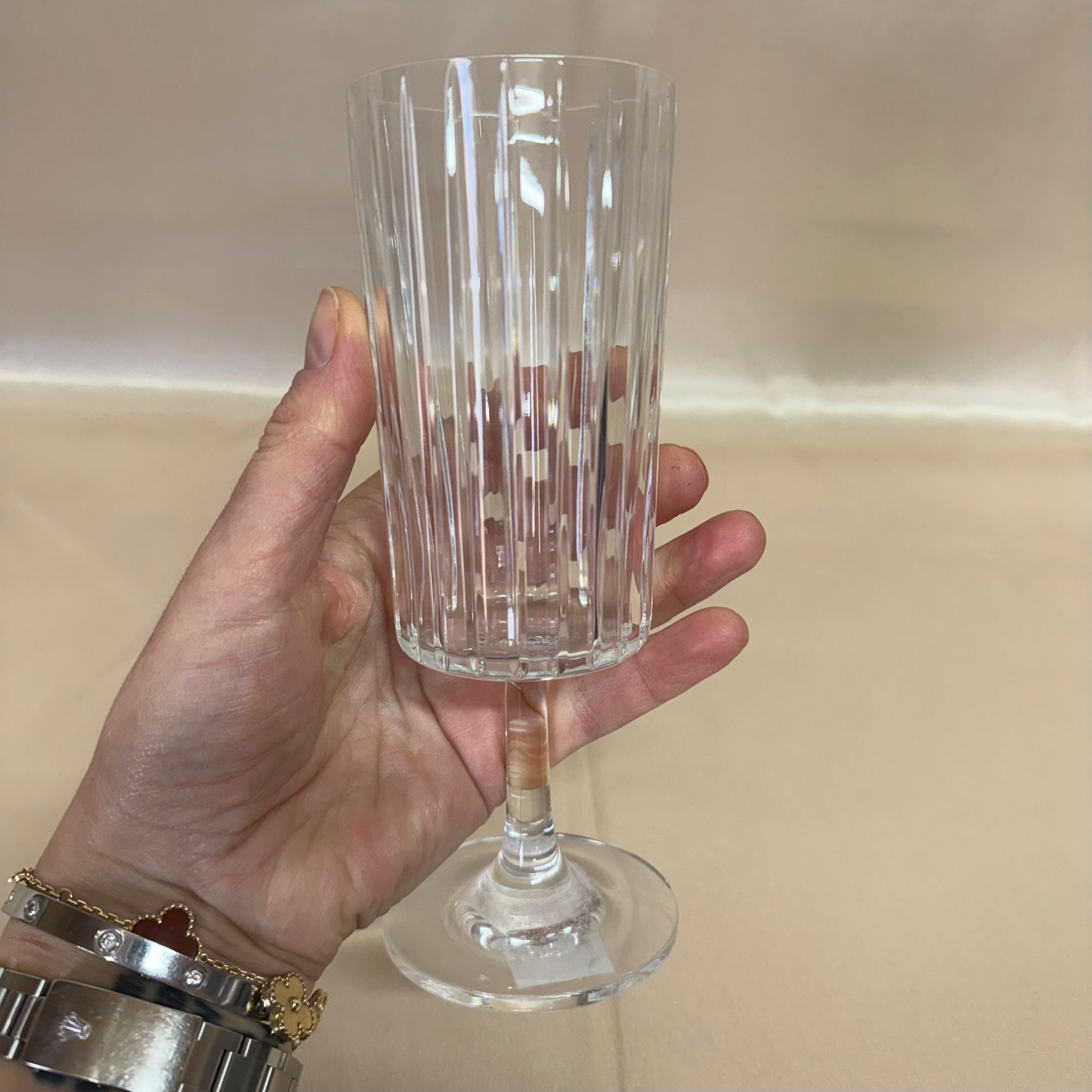 Baccarat Crystal Harmonie Water Goblet Set of 6