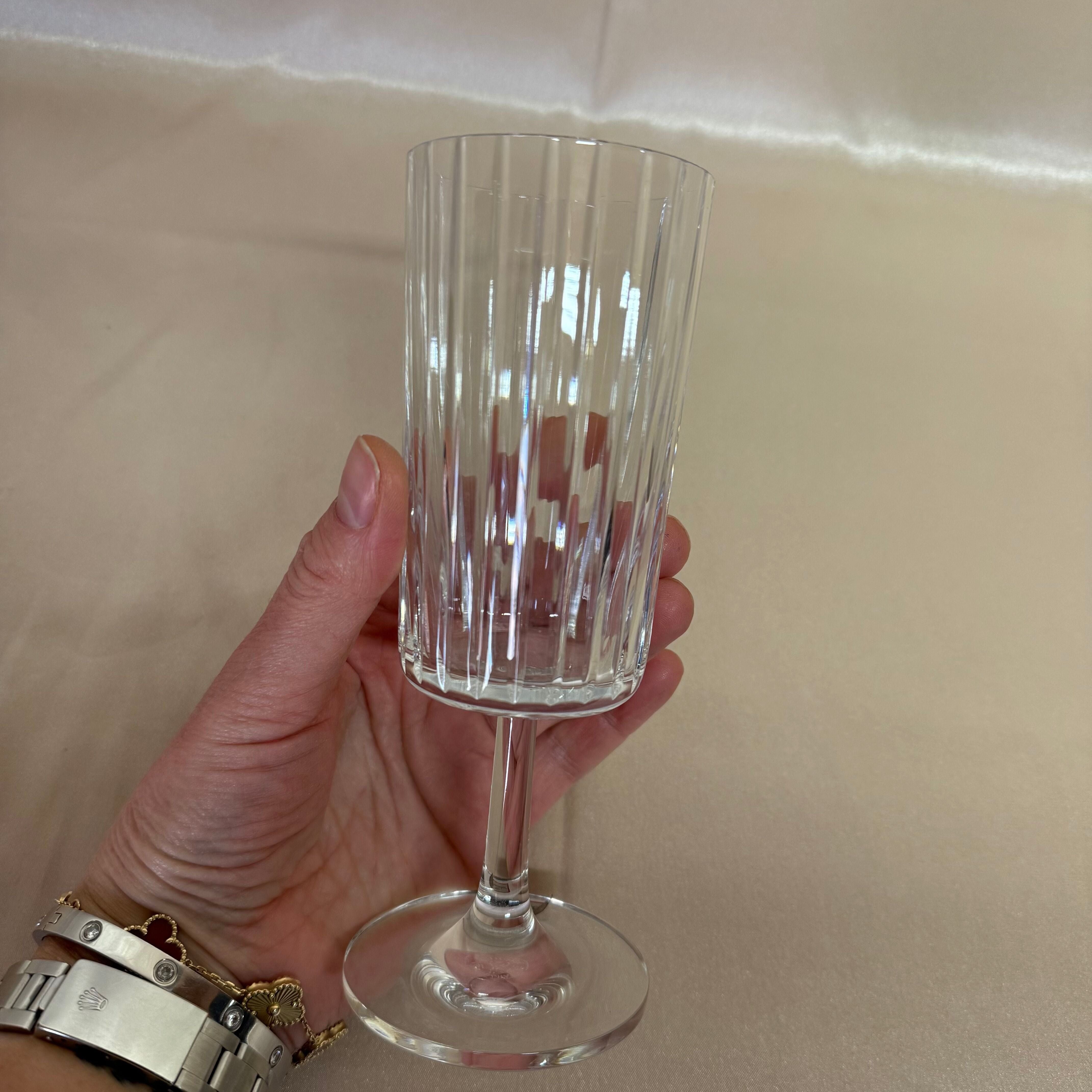 Baccarat Crystal Harmonie Bourgogne Wine Glass Set of 6