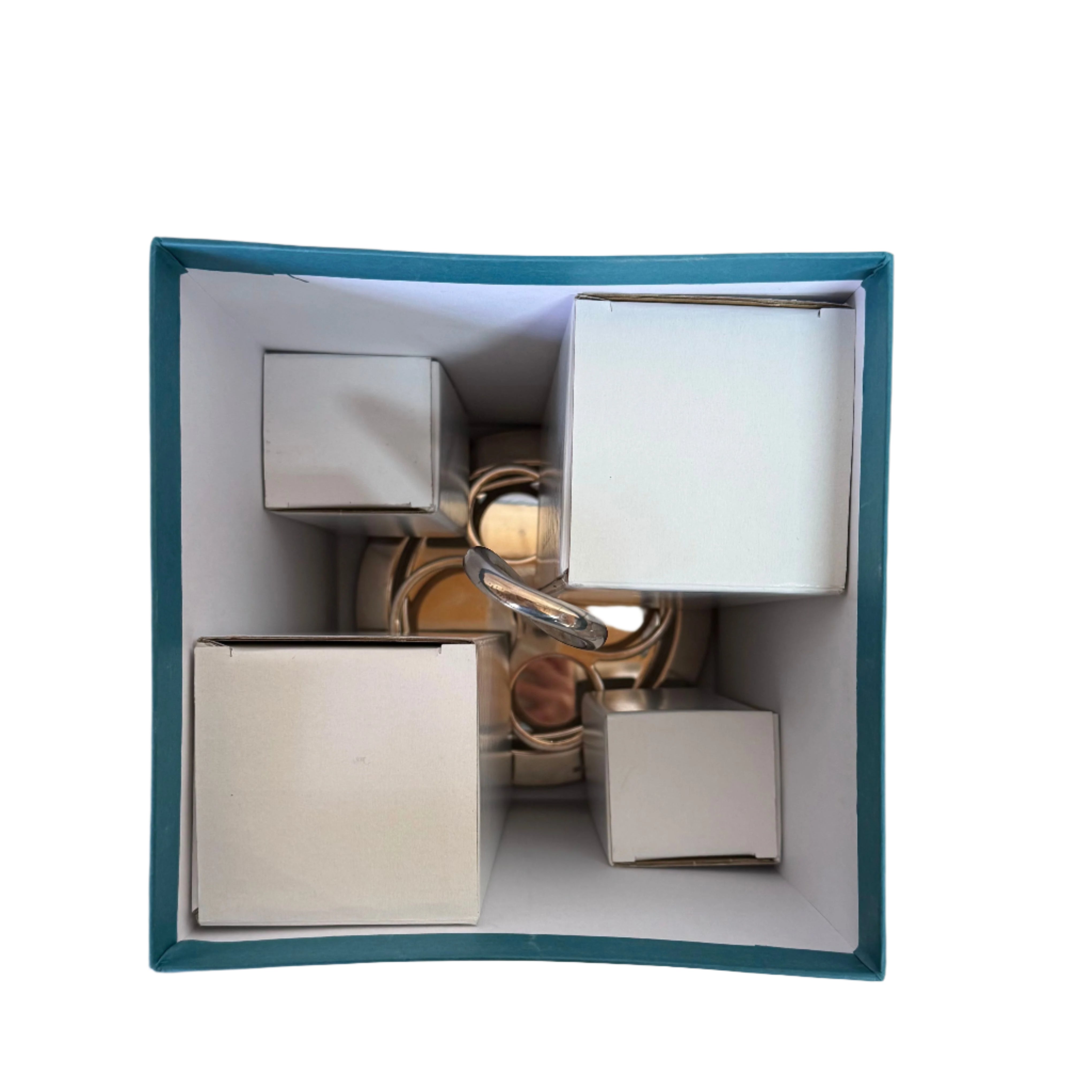 Christofle Vertigo Silver Plated Condiment Cruet Set B0392813002