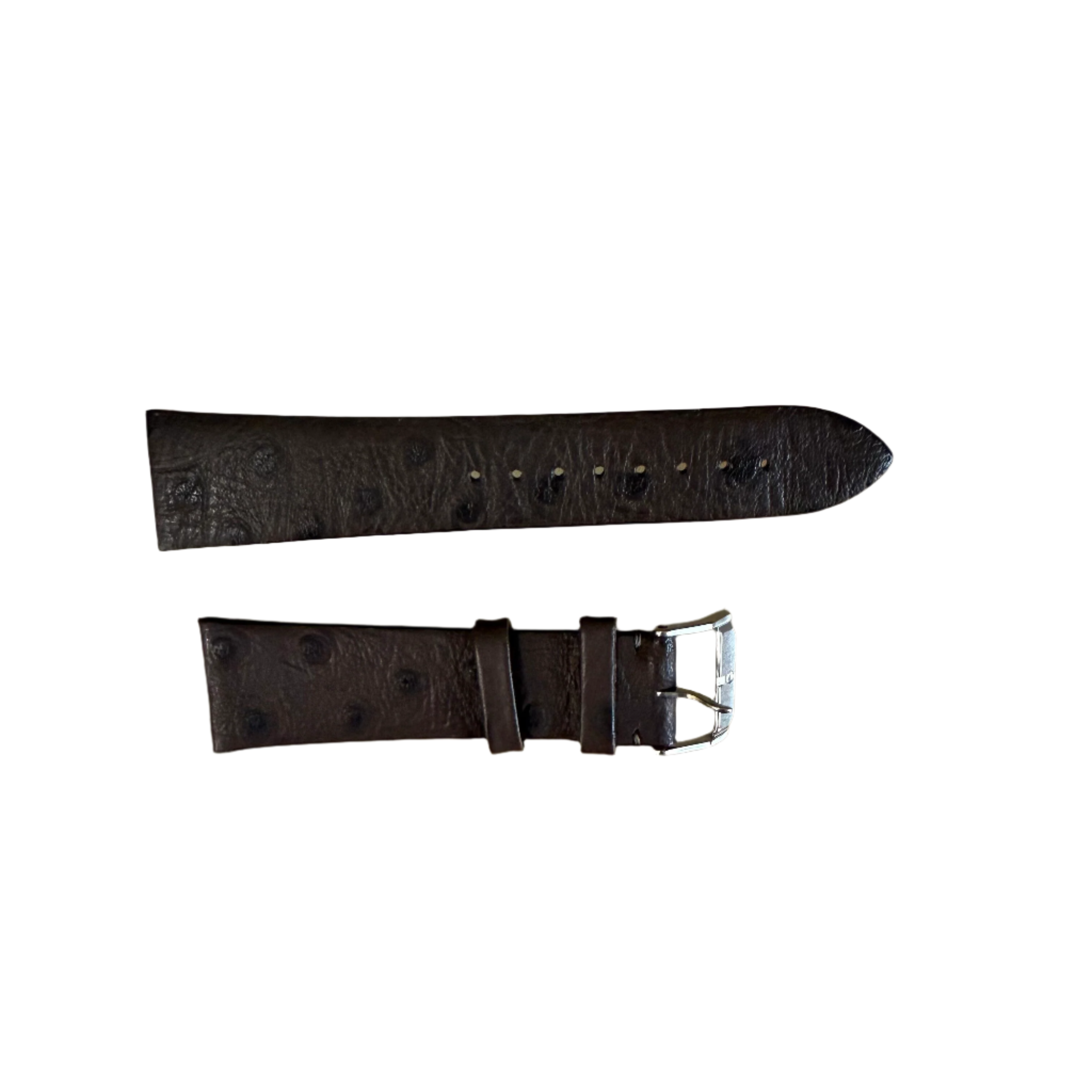 Authentic Movado Brown Genuine Leather Watch Strap Band 22mm with Buckle 2438