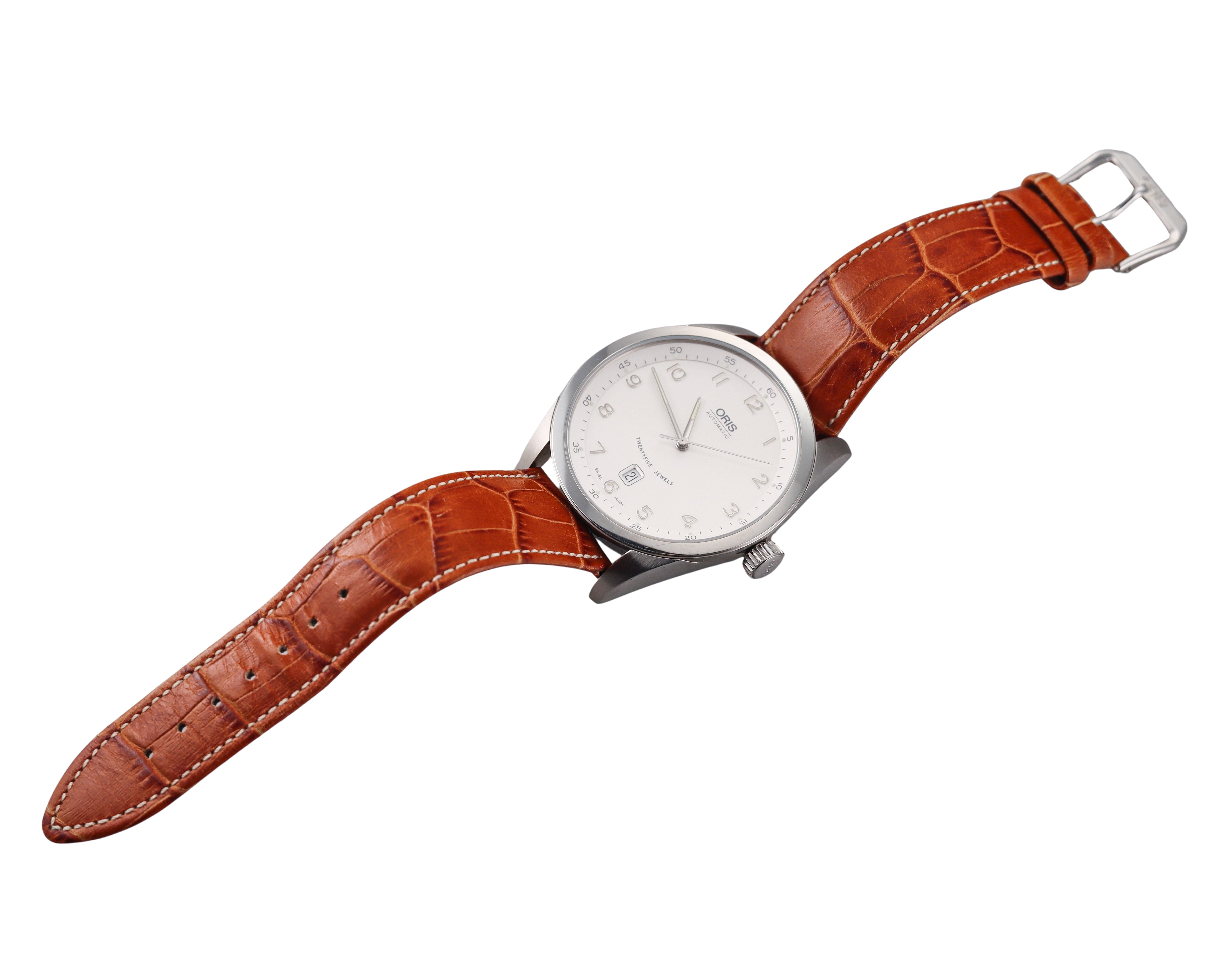 Oris Classic XXL Automatic Steel Watch 7512 cal. 633