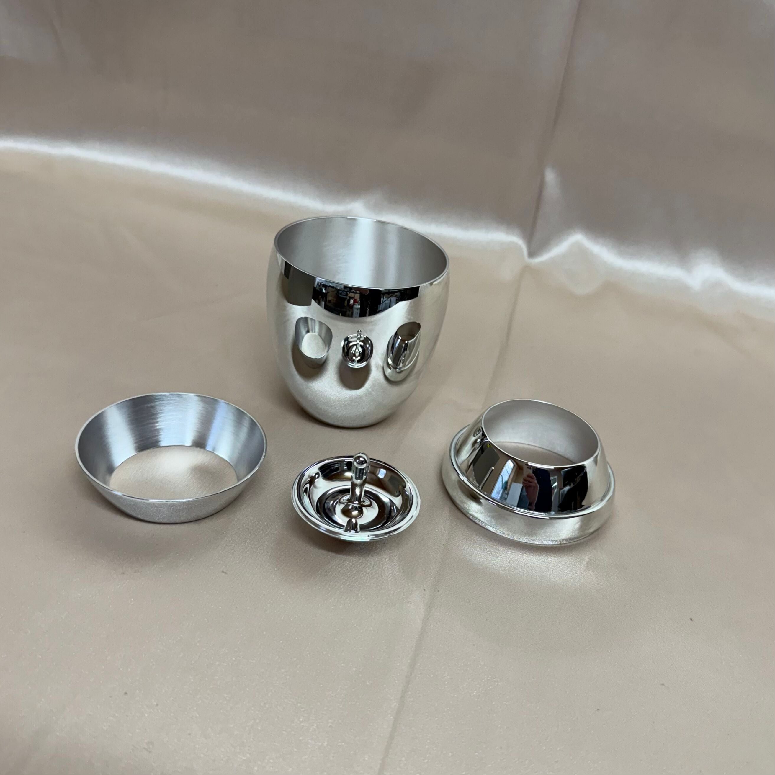 Christofle Silver Plated Birth Egg B0426908002