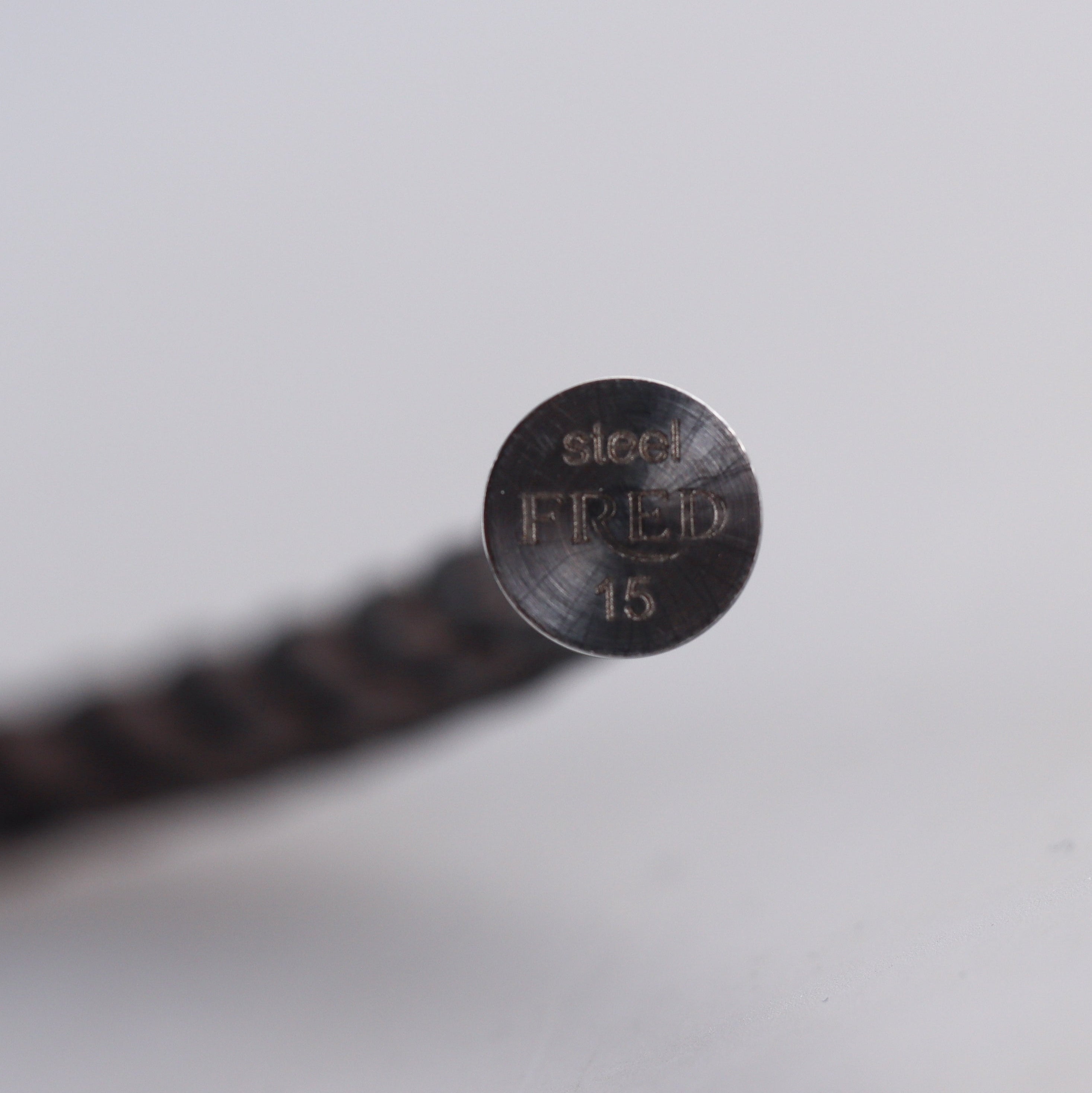 Fred Force 10 Bracelet Dark Brown Double Cable Large QA-1720