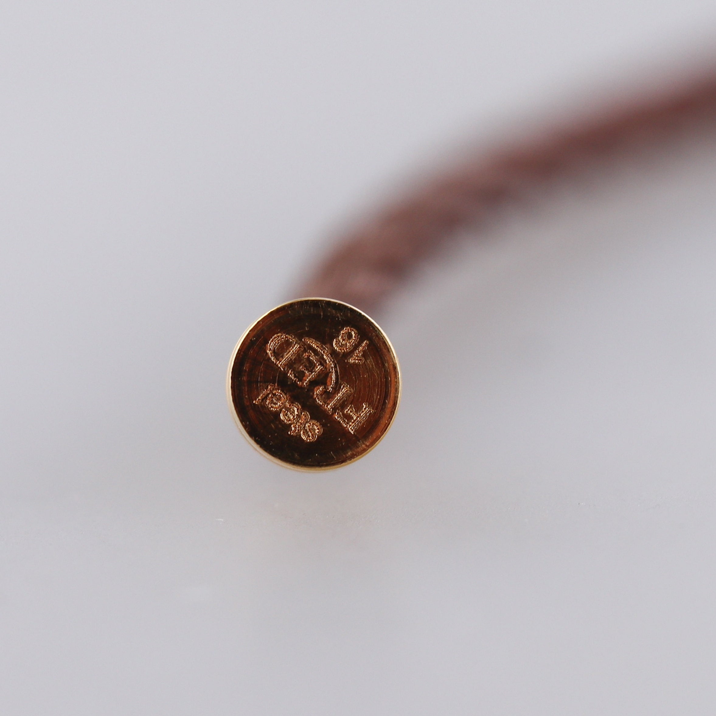 Fred Force 10 Bracelet Dark Brown Cable Small QA-128