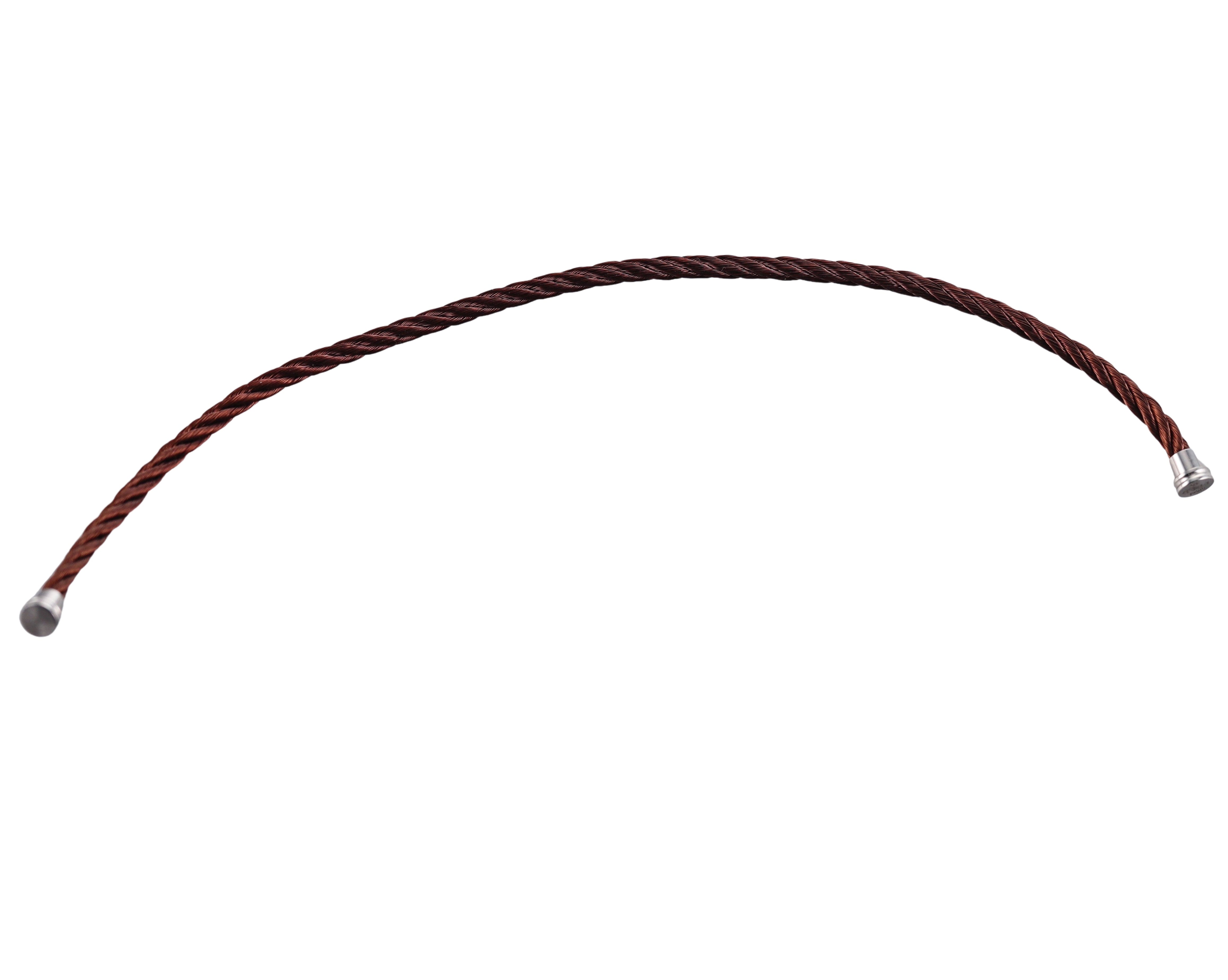 Fred Force 10 Bracelet Dark Brown Cable Small QA-128