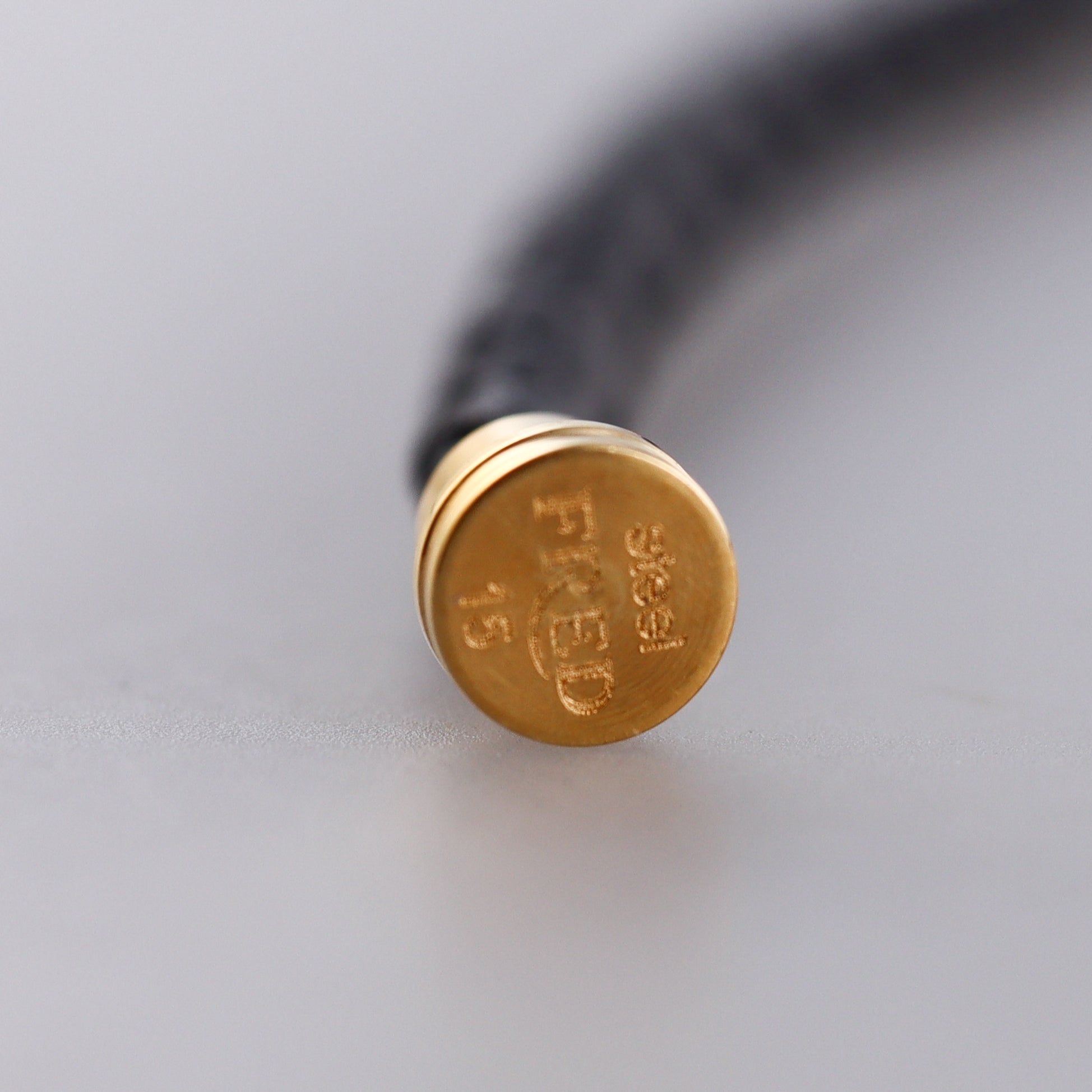 Fred Force 10 Bracelet Black Leather Cable Small QA-123