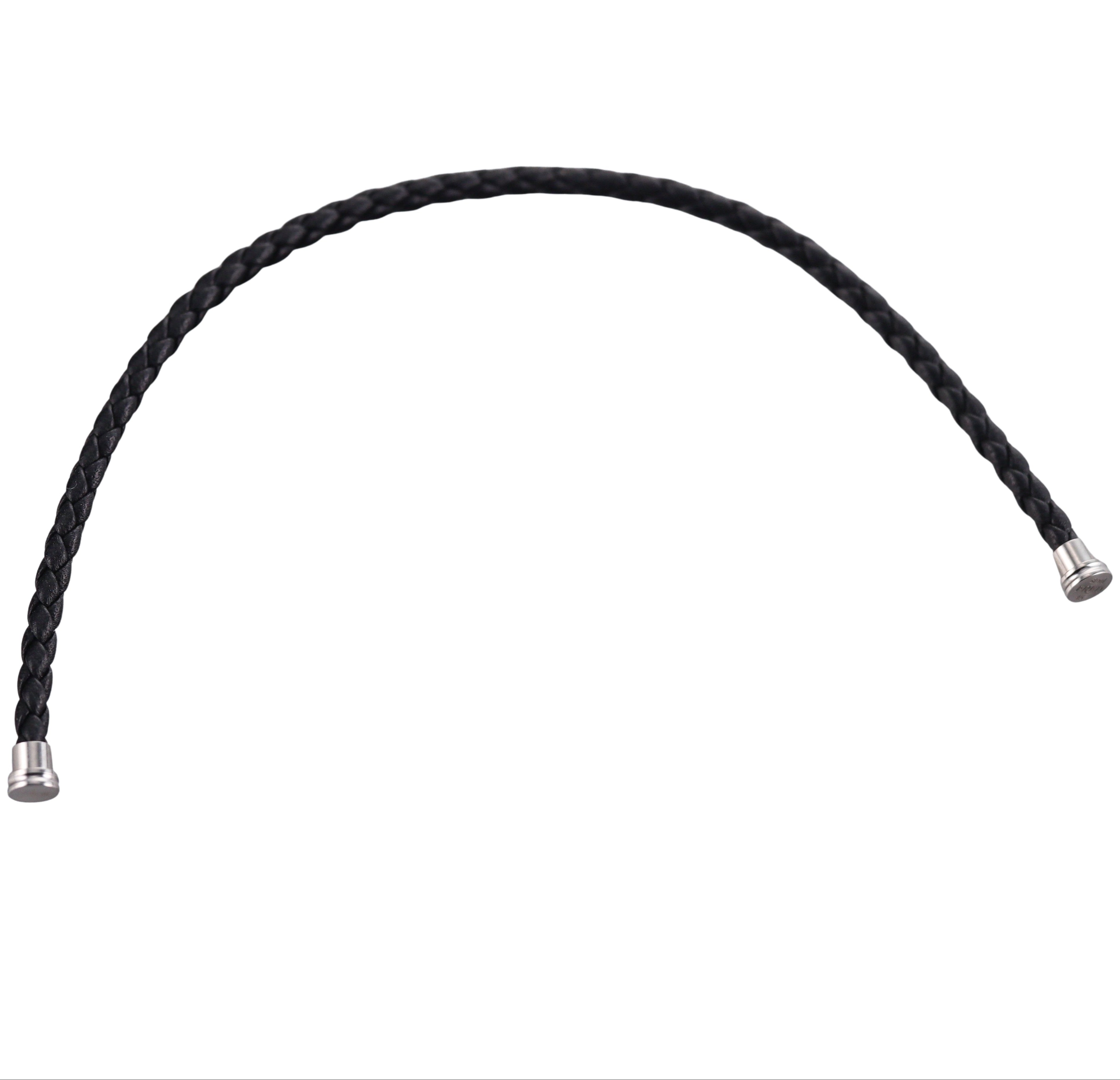 Fred Force 10 Bracelet Black Leather Cable Small QA-123