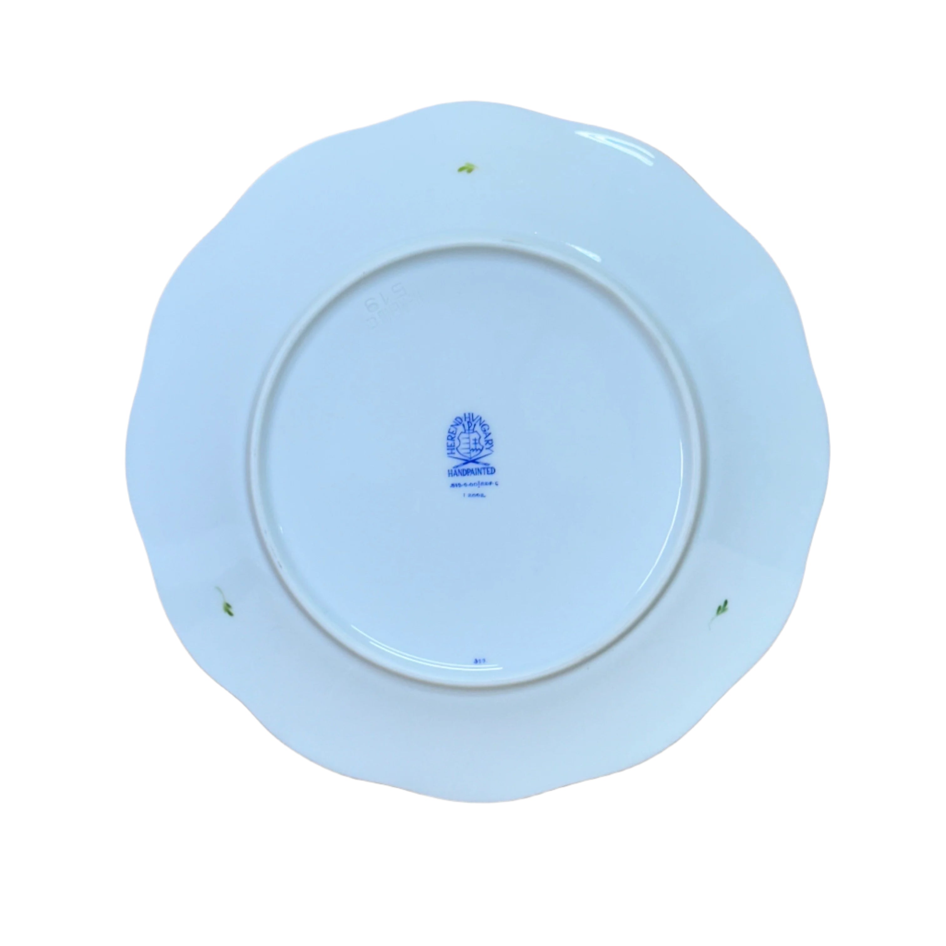 Herend Fruits Sketch Porcelain Salad Plate 519-0-00/EDF-6