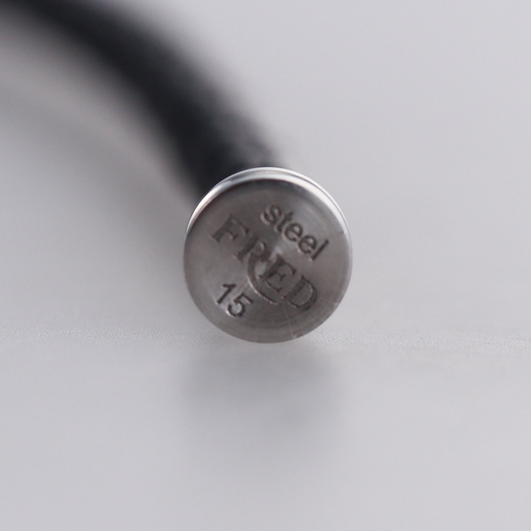 Fred Force 10 Bracelet Black Leather Cable Small QA-123