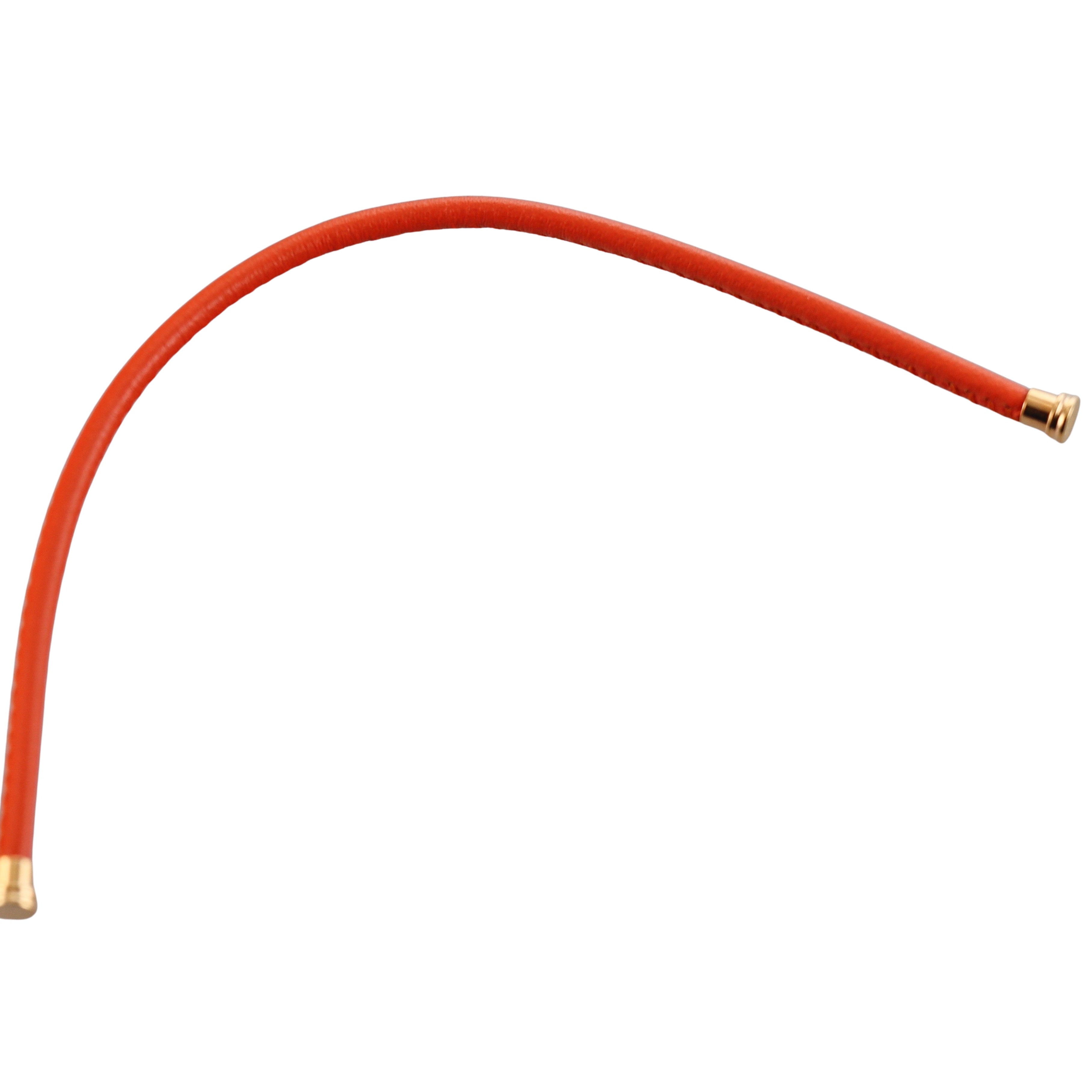 Fred Force 10 Bracelet Orange Leather Cable Small QA-118