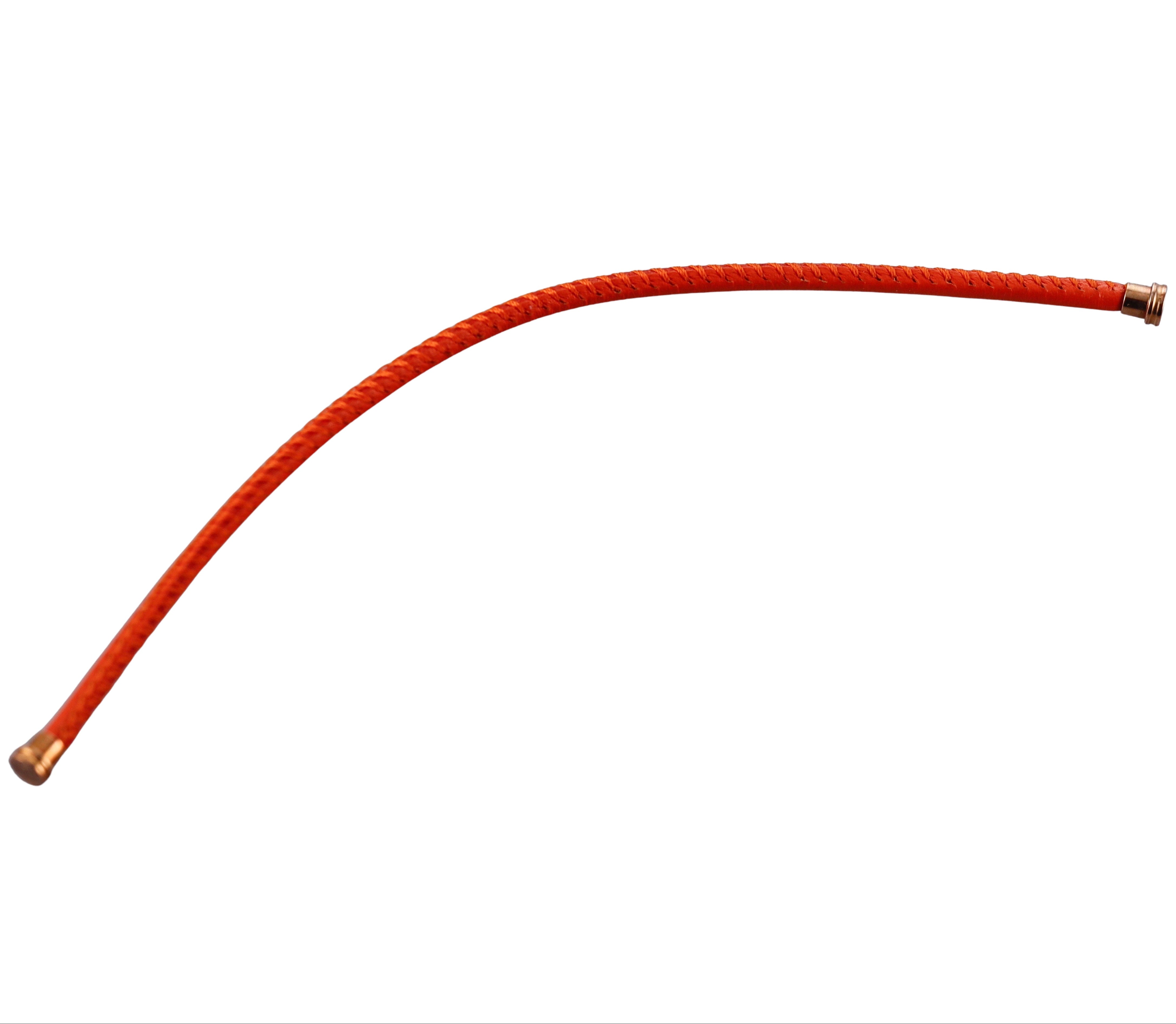 Fred Force 10 Bracelet Orange Leather Cable Small QA-118