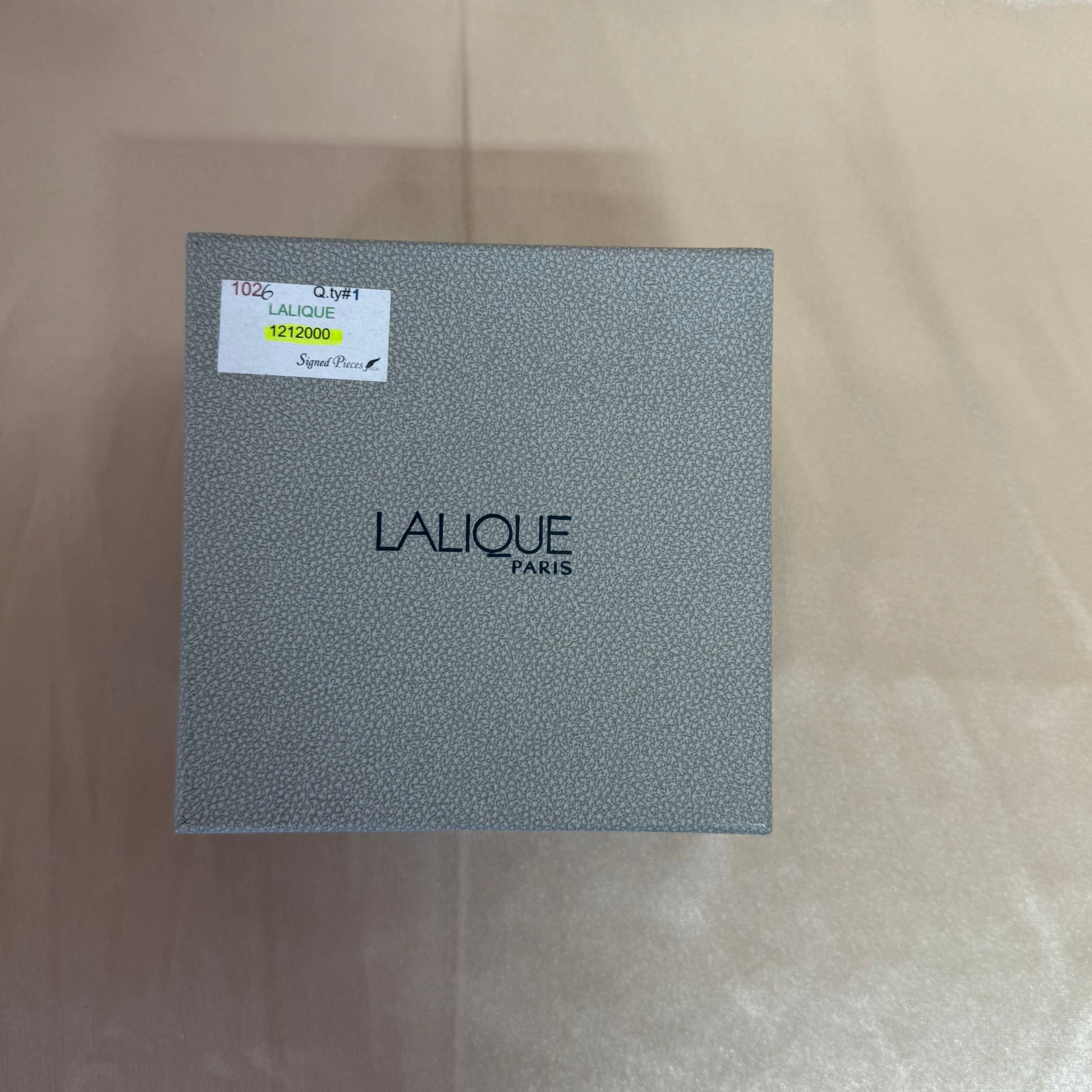 Lalique Crystal Clear Angel Figure 1212000