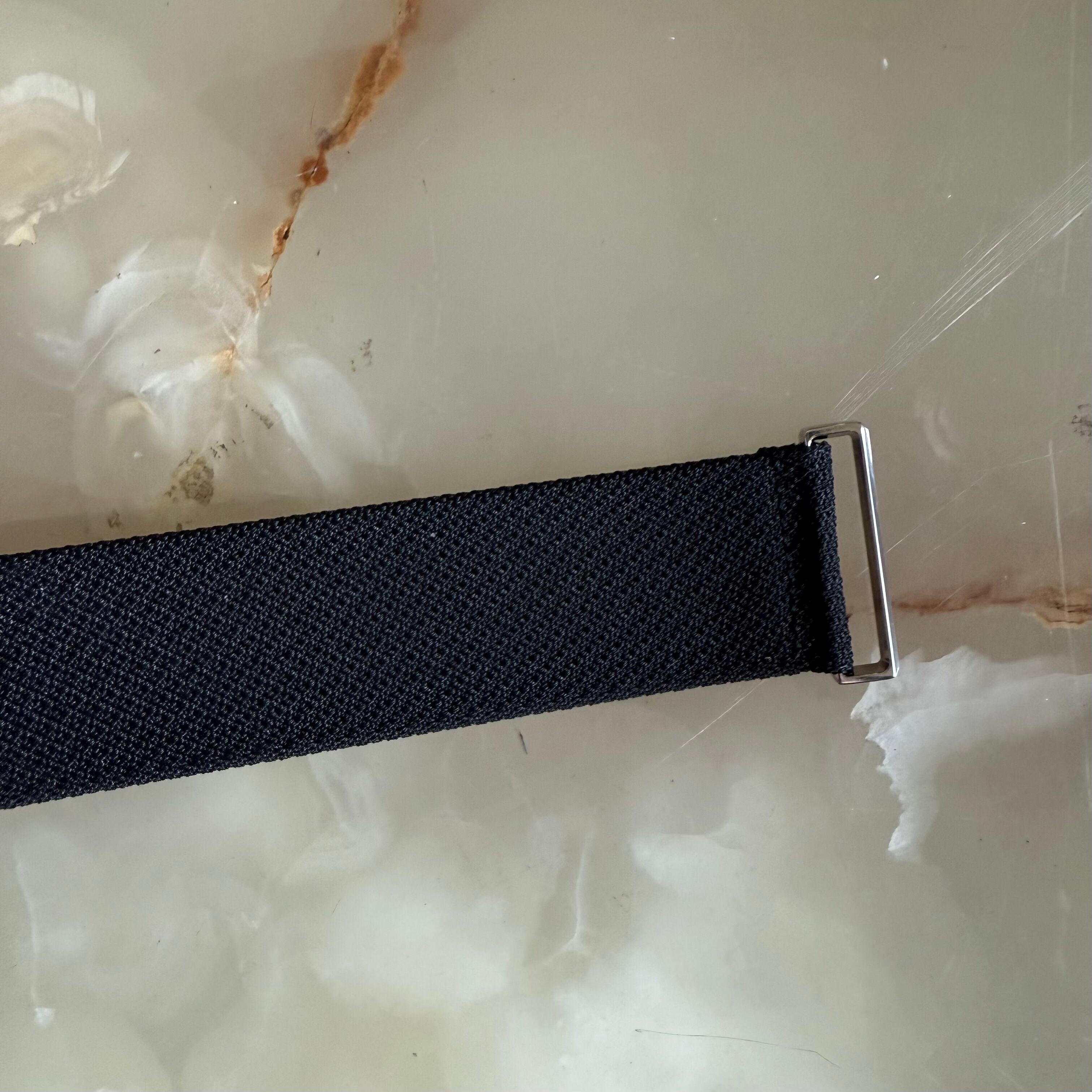 Authentic Tudor NATO Black Fabric Watch Strap Band 22mm B220-617-Q1