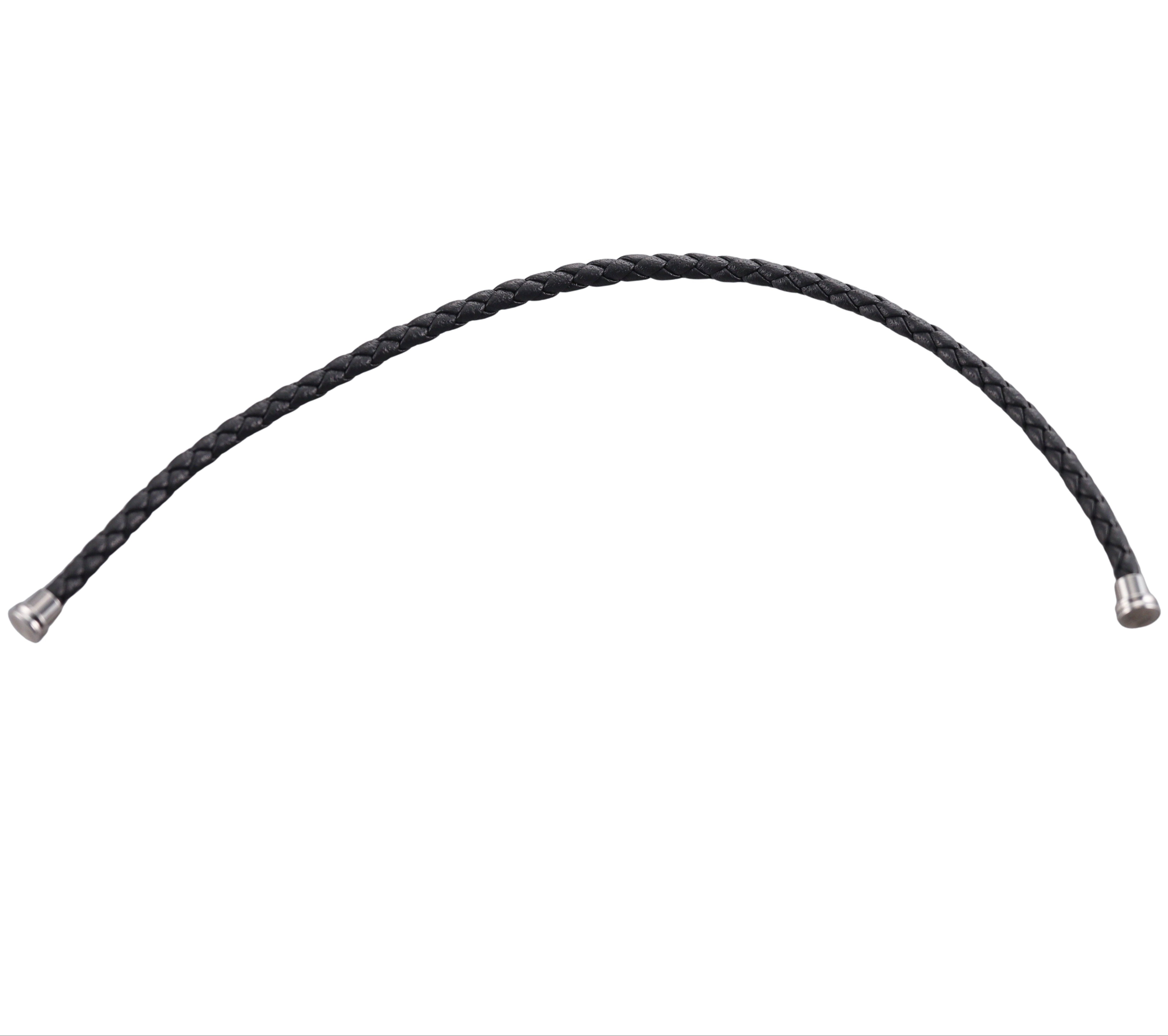 Fred Force 10 Bracelet Dark Grey Leather Cable Small QA-103