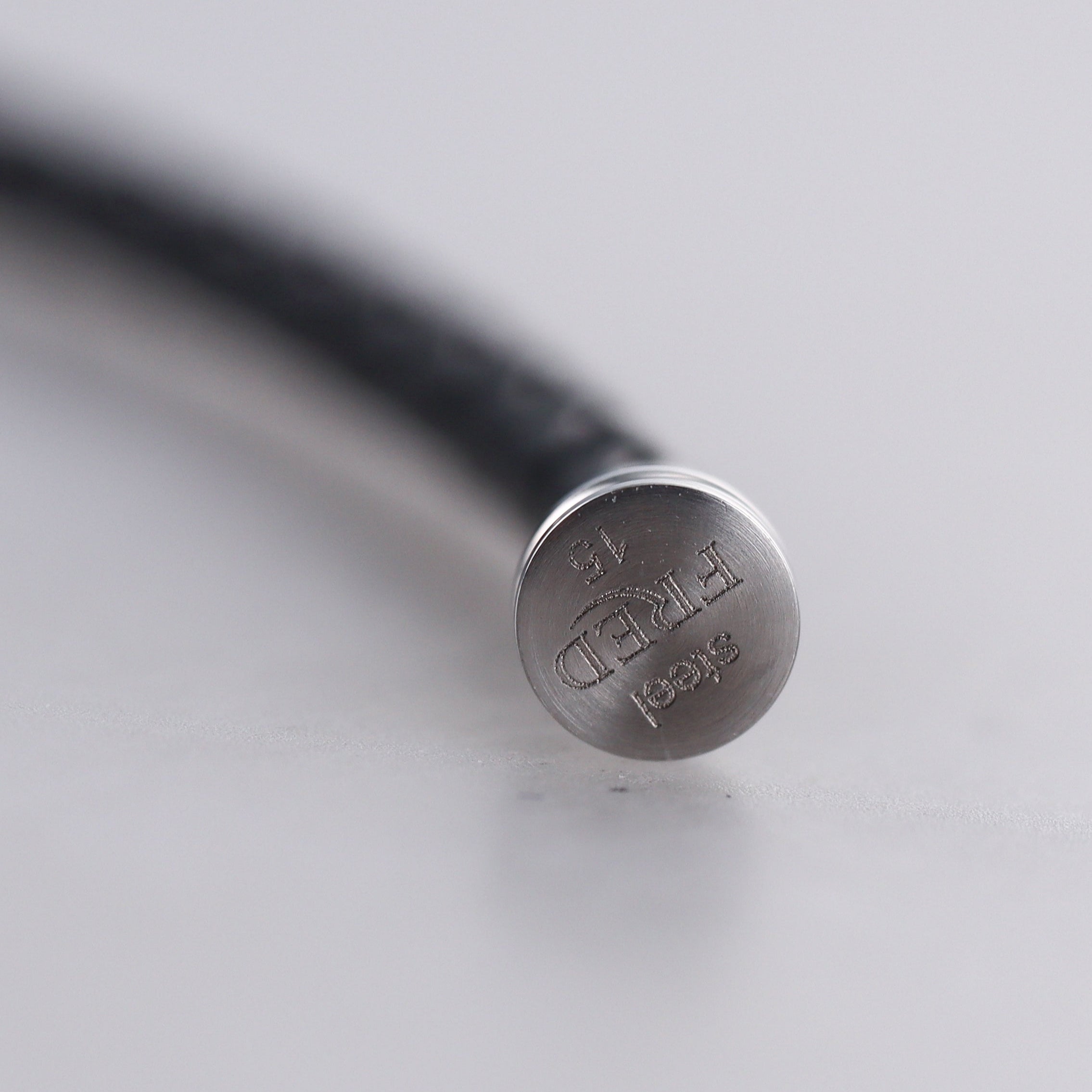 Fred Force 10 Bracelet Dark Grey Leather Cable Small QA-103