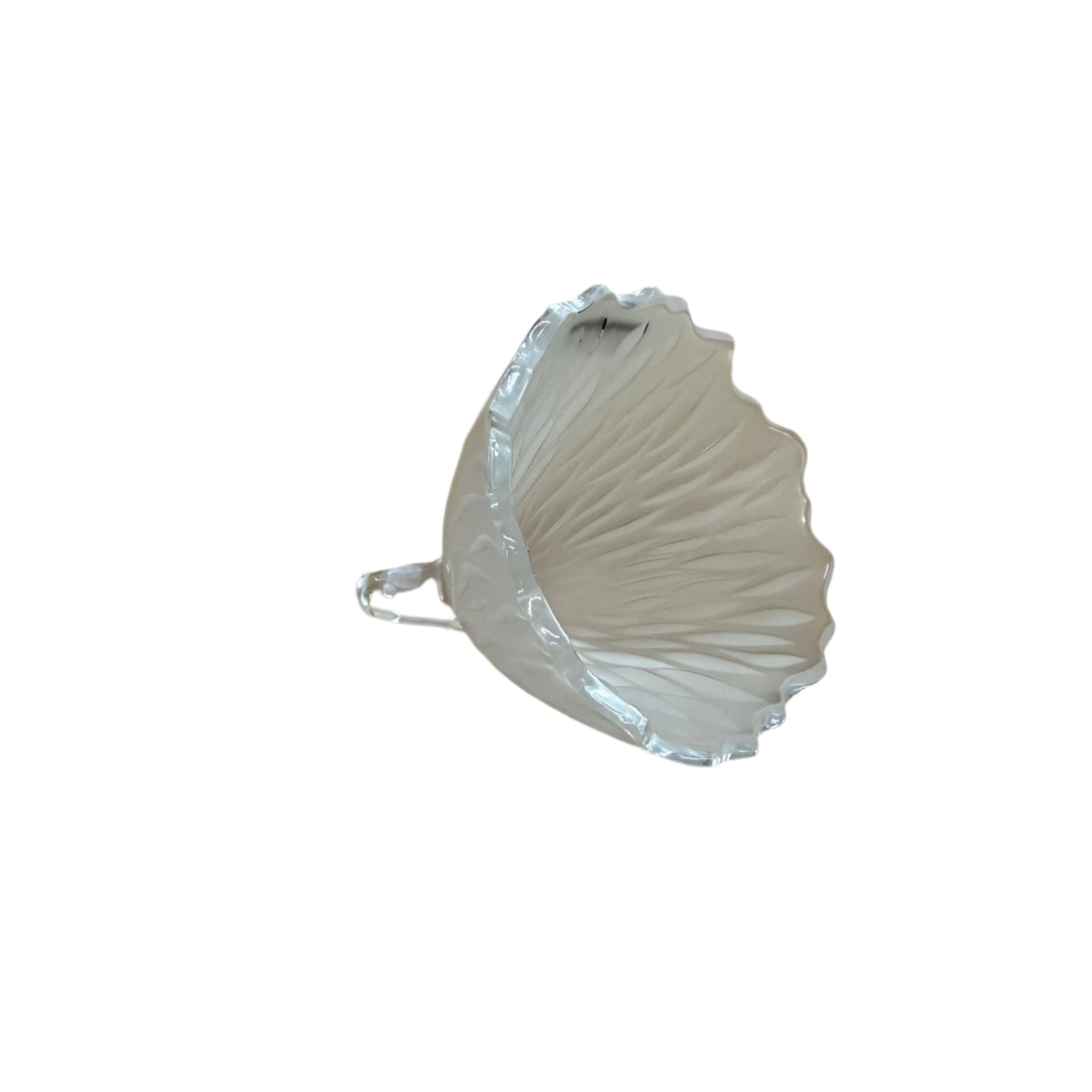 Lalique Crystal Motif Bouton Fleur 1403400