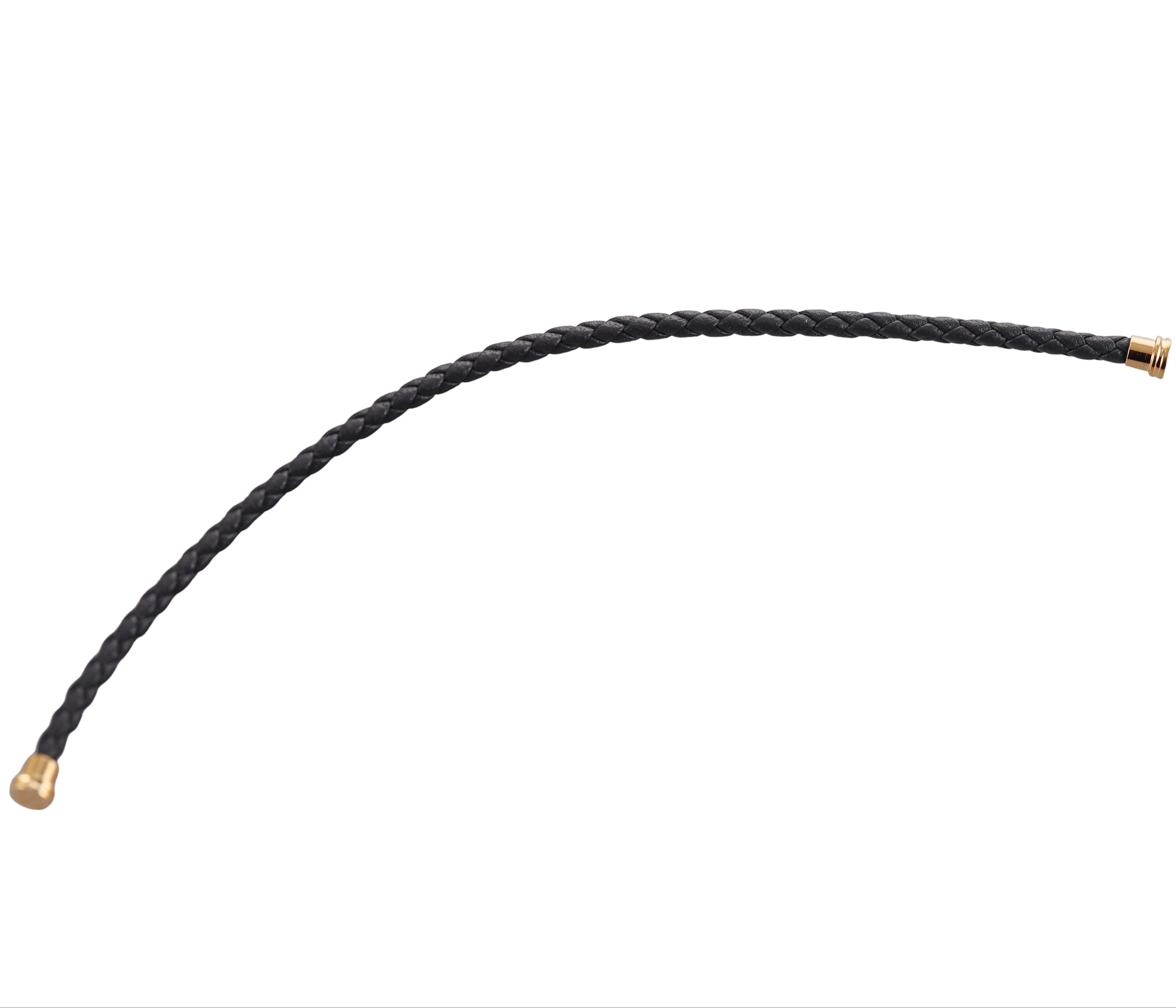 Fred Force 10 Bracelet Dark Grey Leather Cable Small QA-103