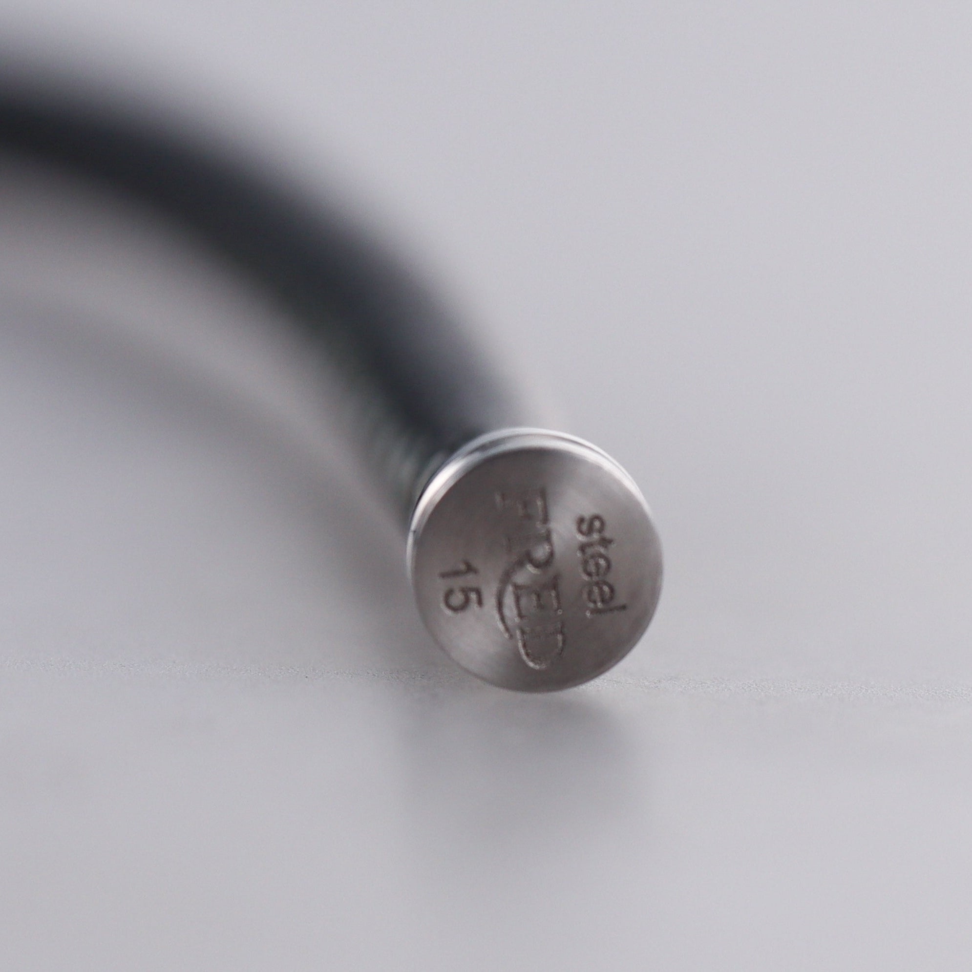 Fred Force 10 Bracelet Dark Grey Leather Cable Small QA-120