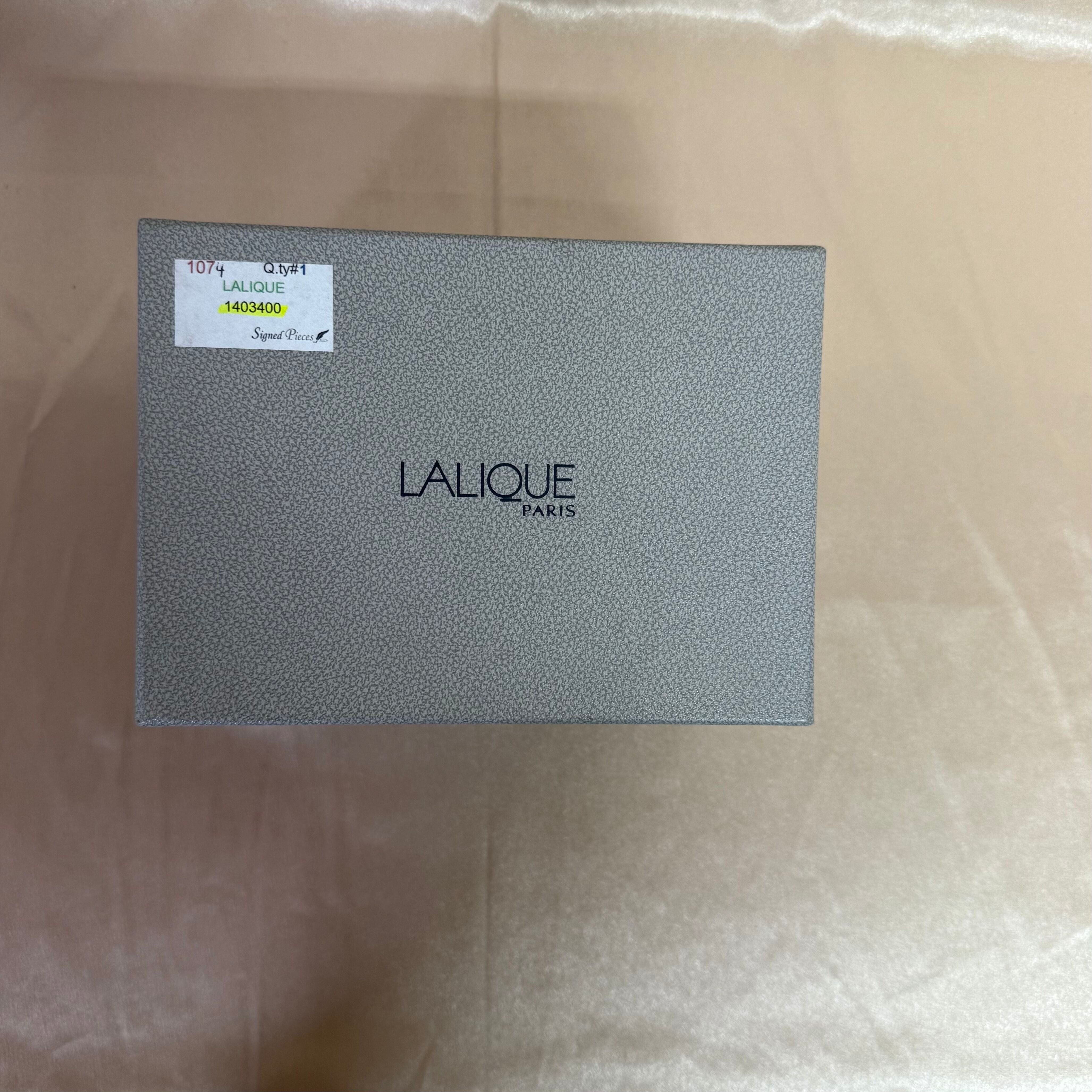 Lalique Crystal Motif Bouton Fleur 1403400