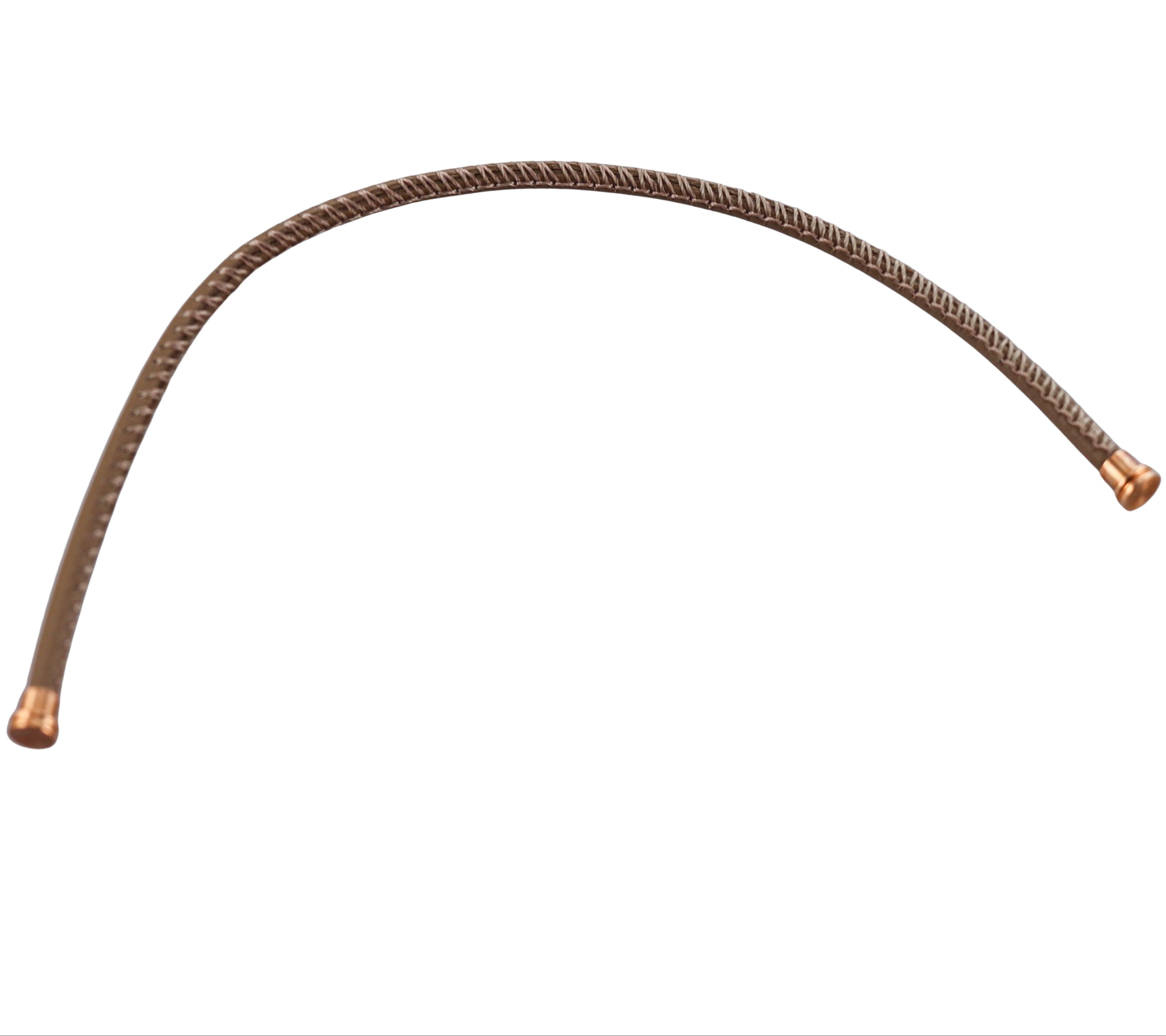 Fred Force 10 Bracelet Light Brown Leather Cable Small QA-106