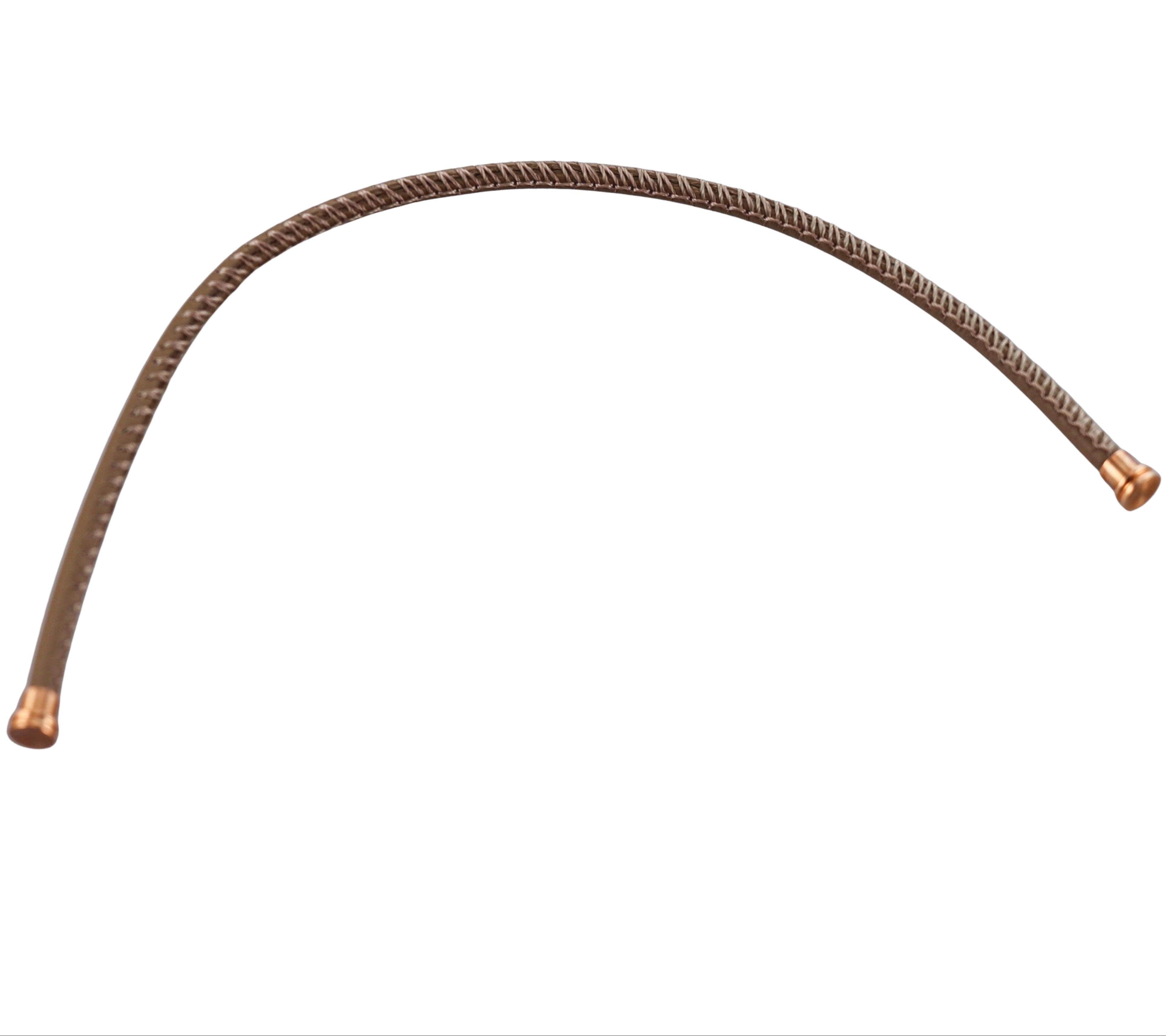 Fred Force 10 Bracelet Light Brown Leather Cable Small QA-106