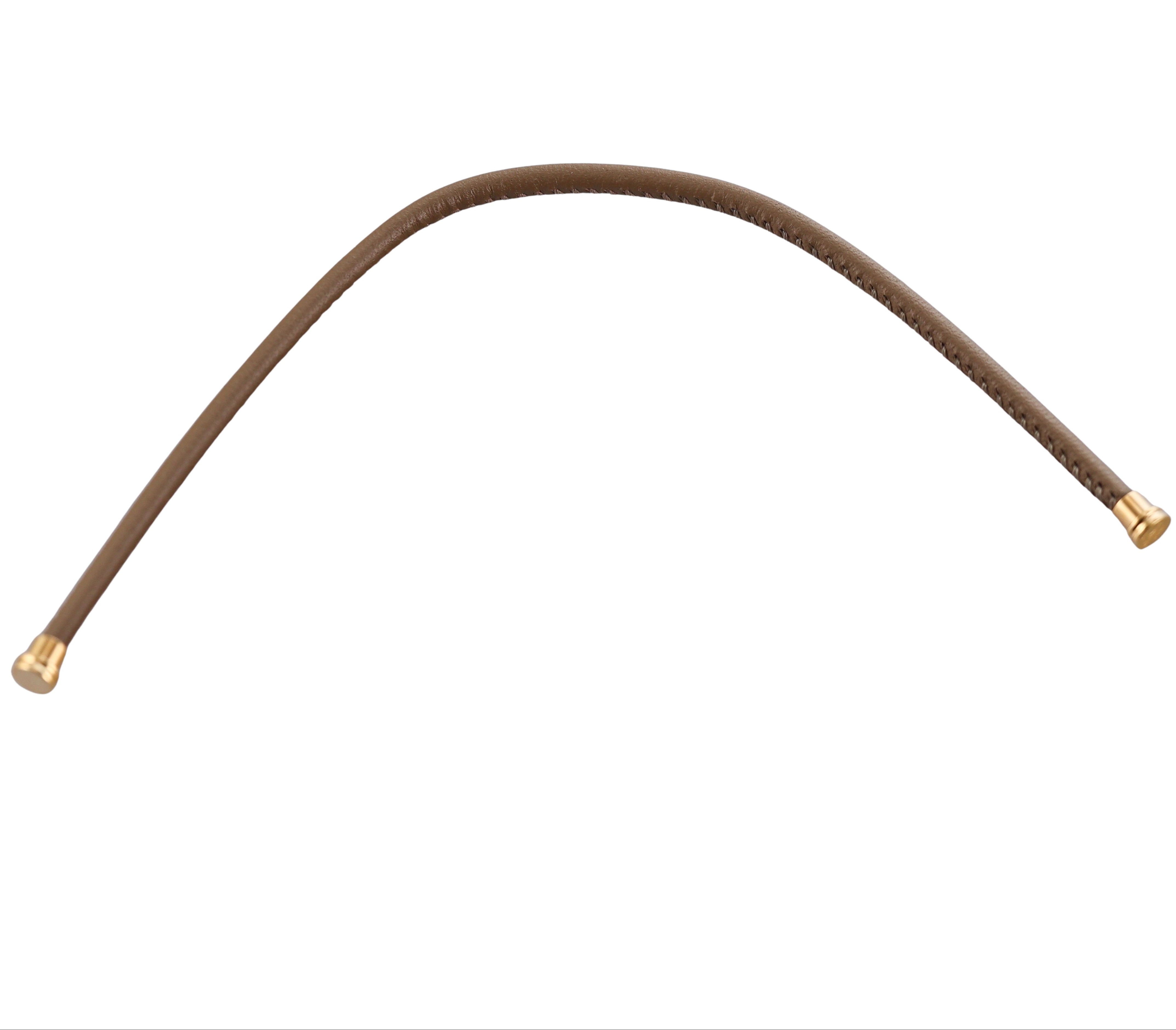 Fred Force 10 Bracelet Light Brown Leather Cable Small QA-106