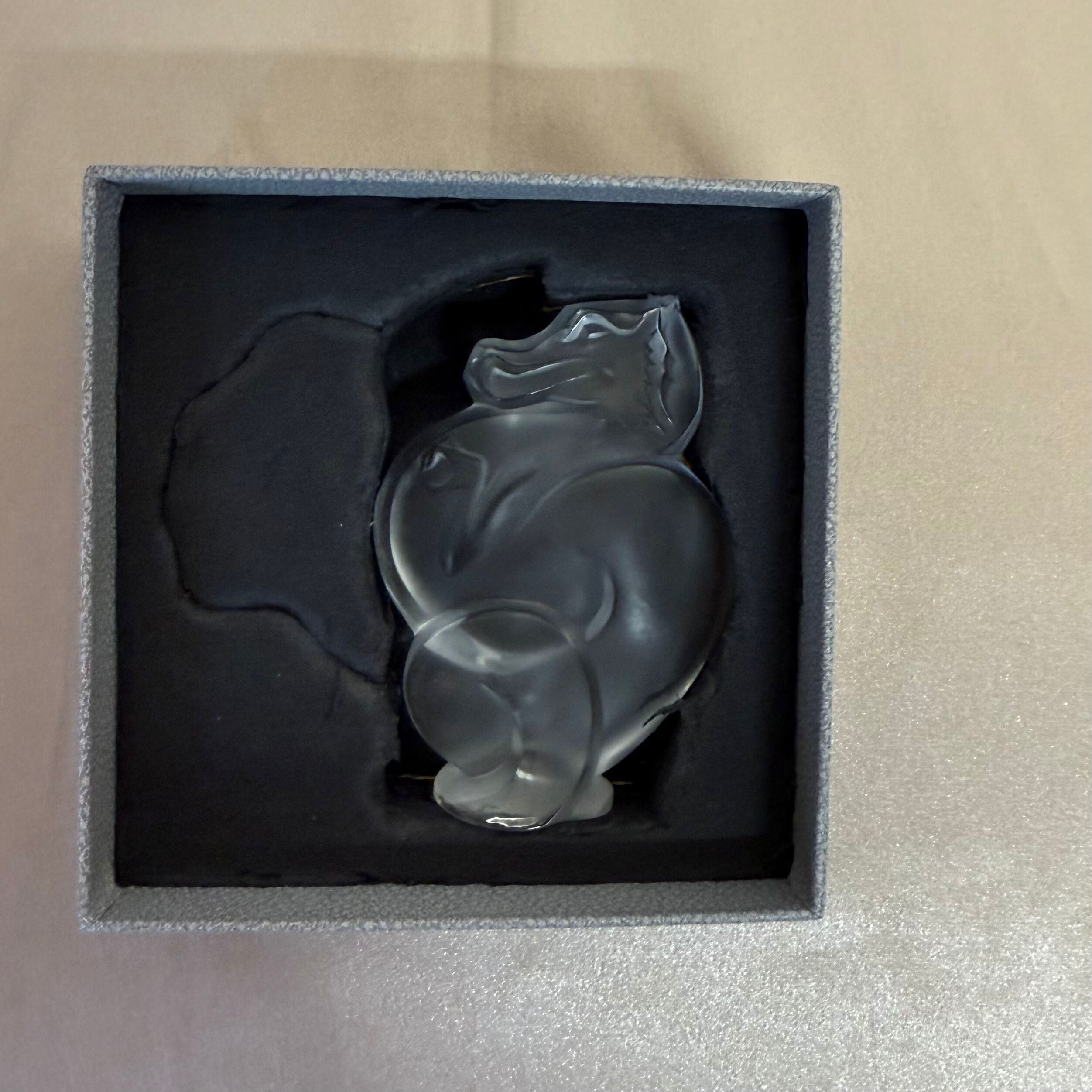 Lalique Crystal Clear Dragon Astro Figure 1404200