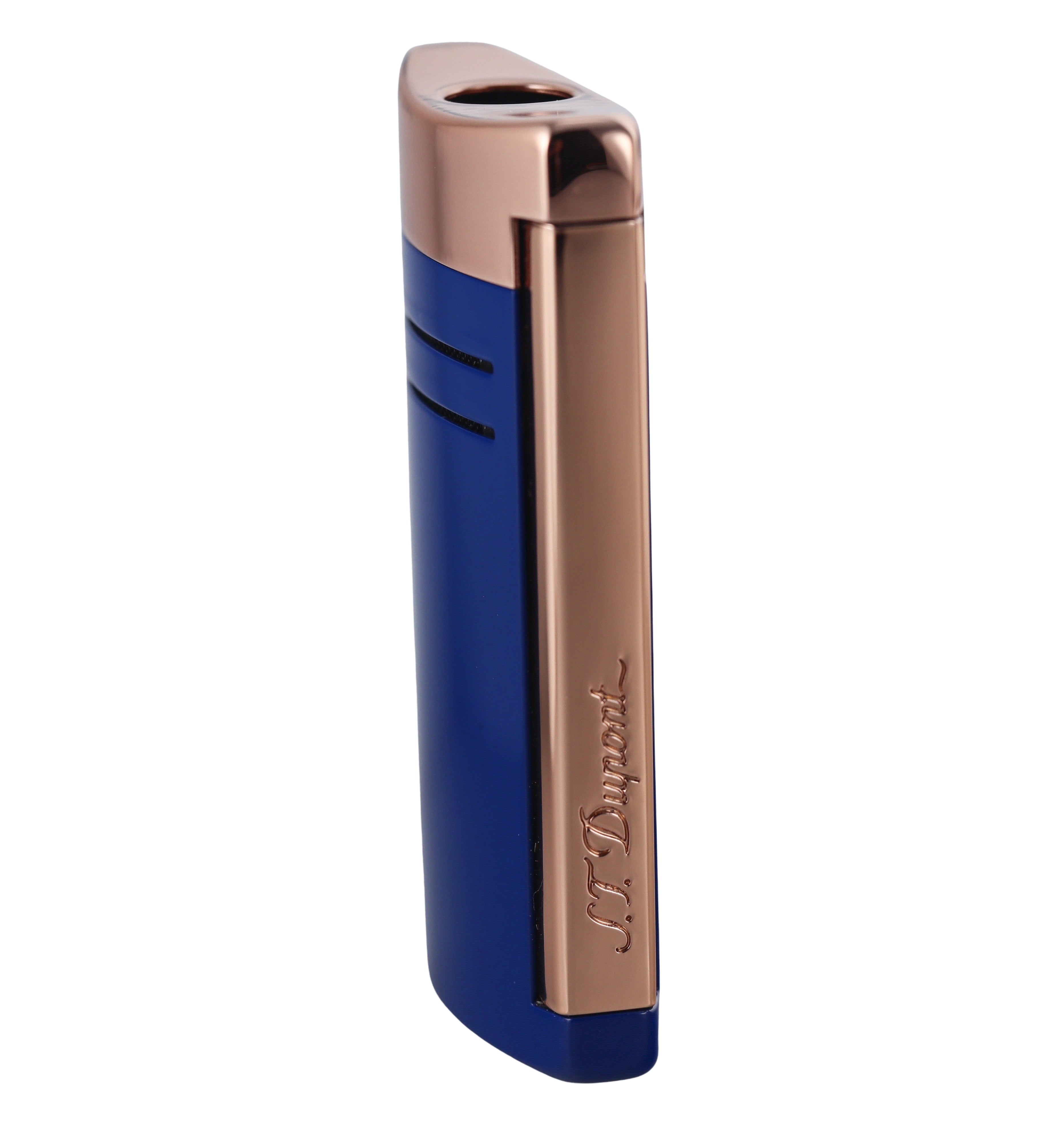 S.T. Dupont Maxijet Blue & Pink Gold Lighter 020173