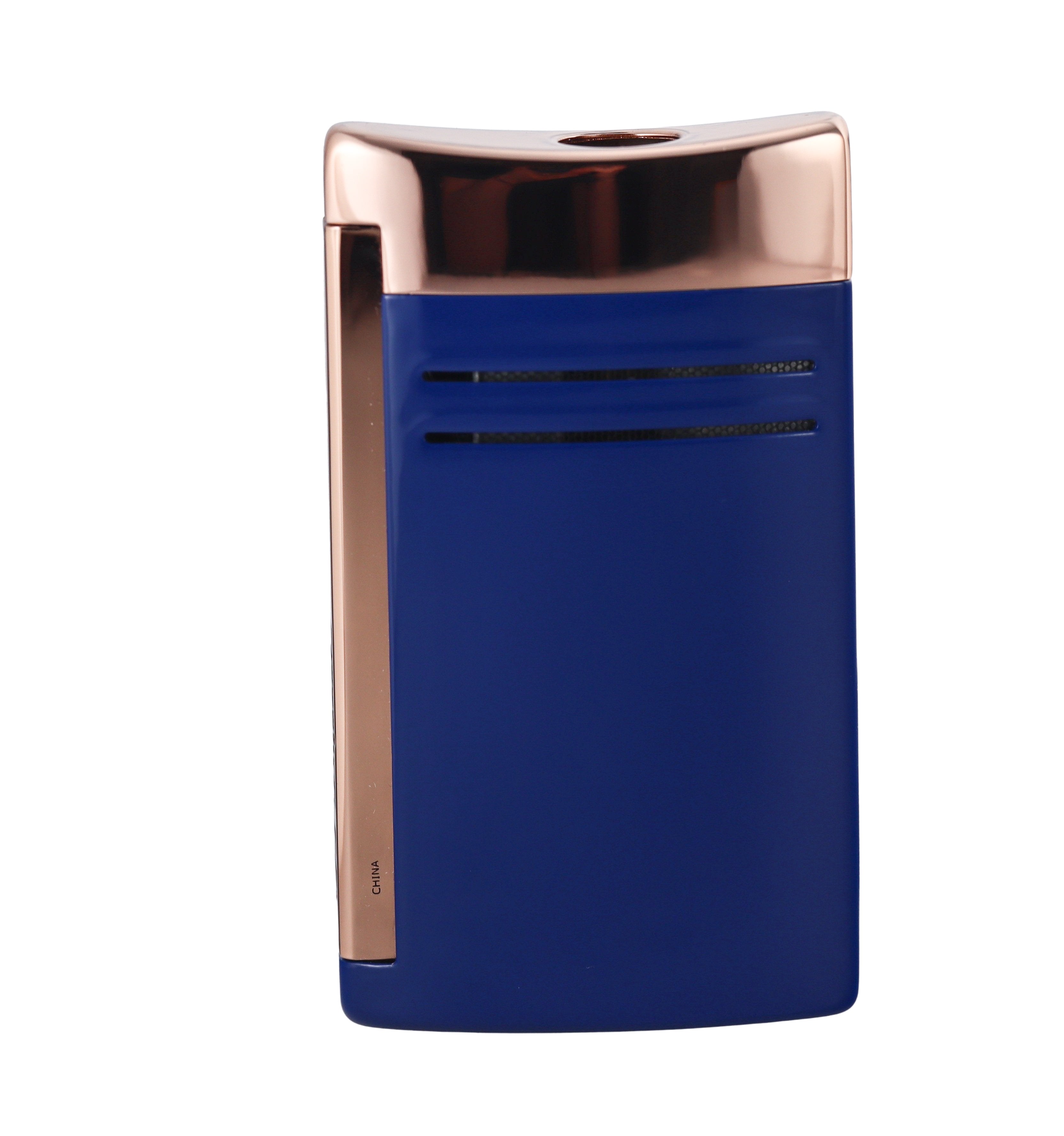 S.T. Dupont Maxijet Blue & Pink Gold Lighter 020173