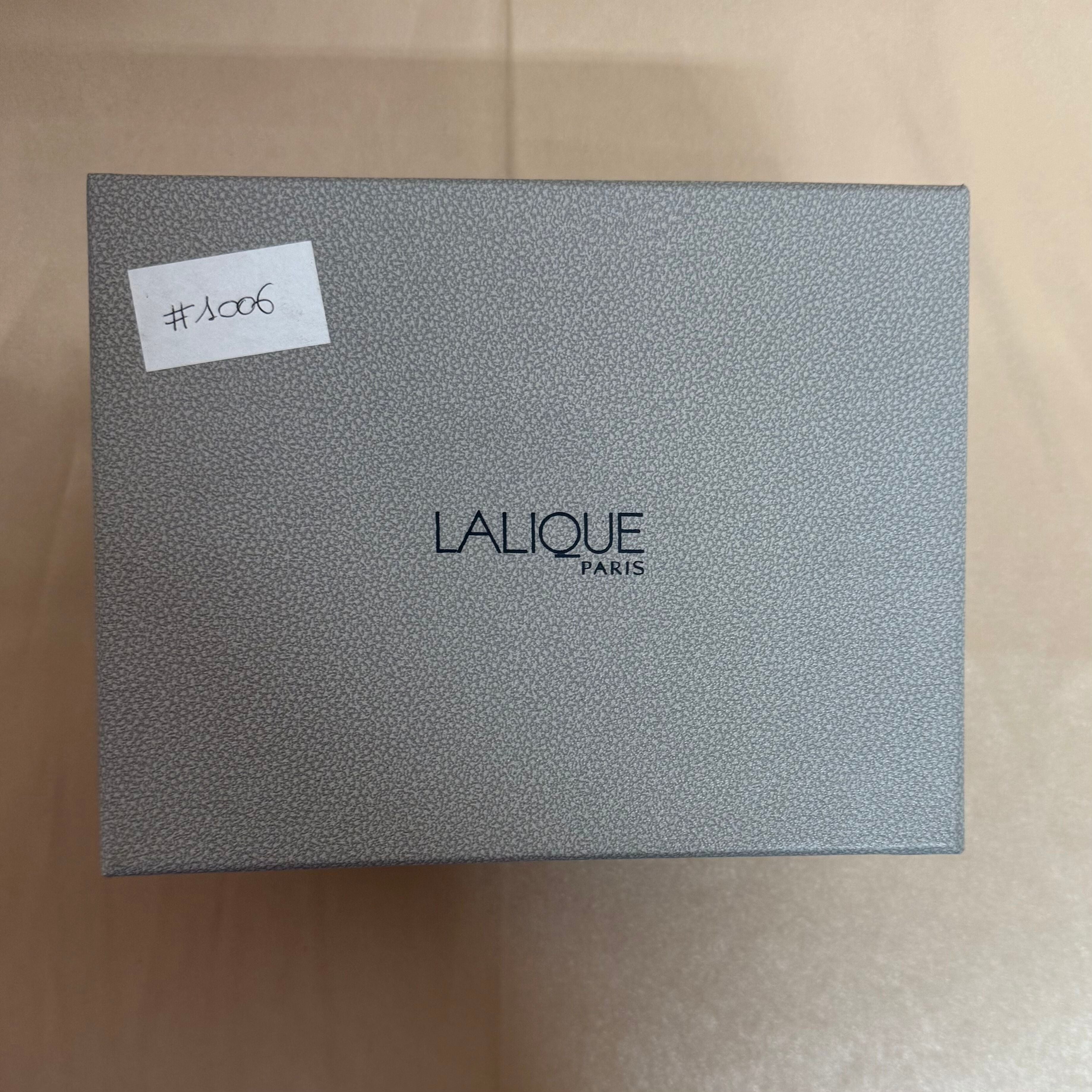 Lalique Crystal Clear Bird Figure 1160600