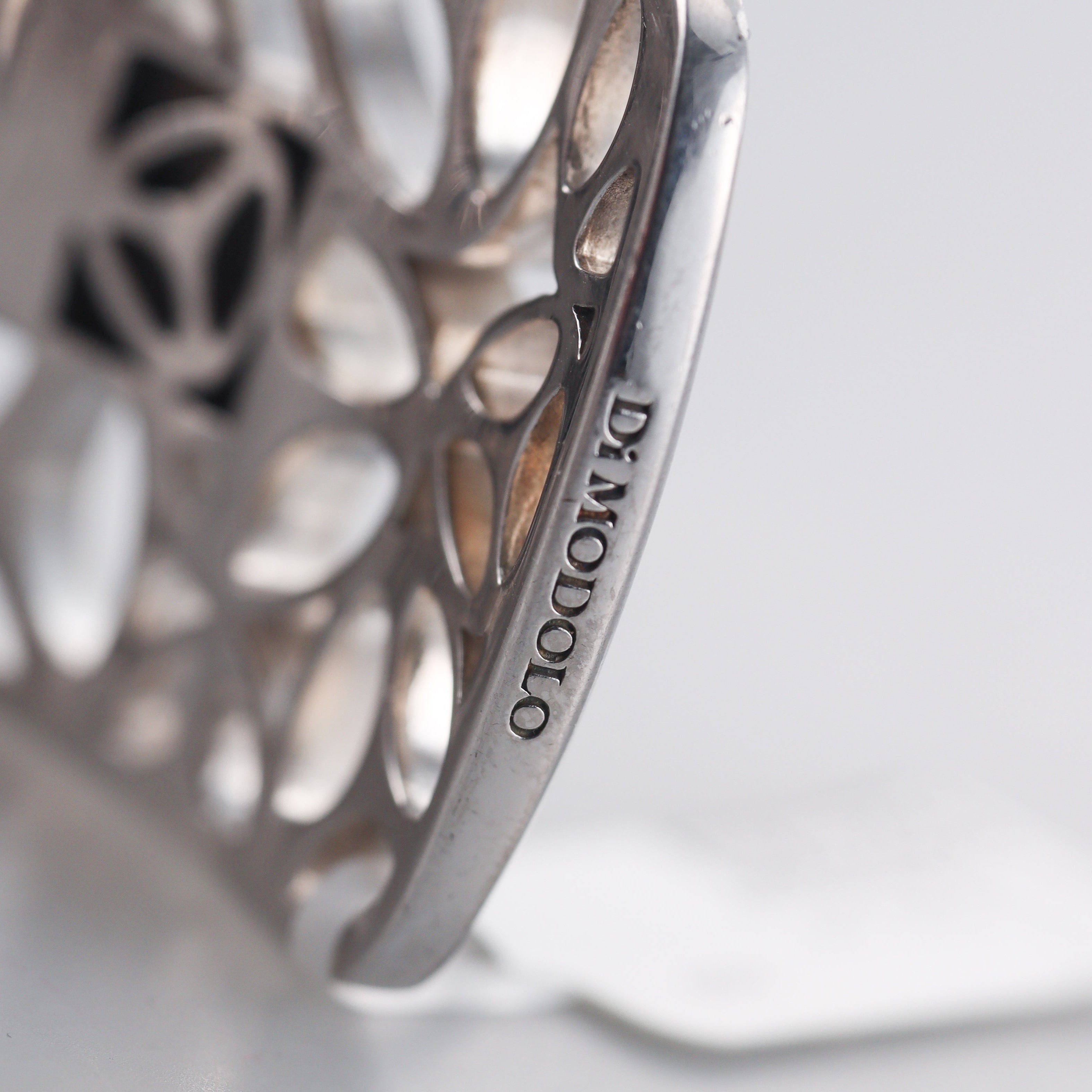 Di Modolo Sterling Silver Black Onyx Cuff Bracelet